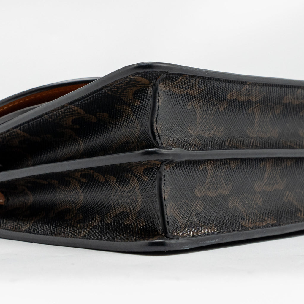 celine-wallet-on-strap-triomphe-canvas-smooth-lambskin-tan-ghw-7