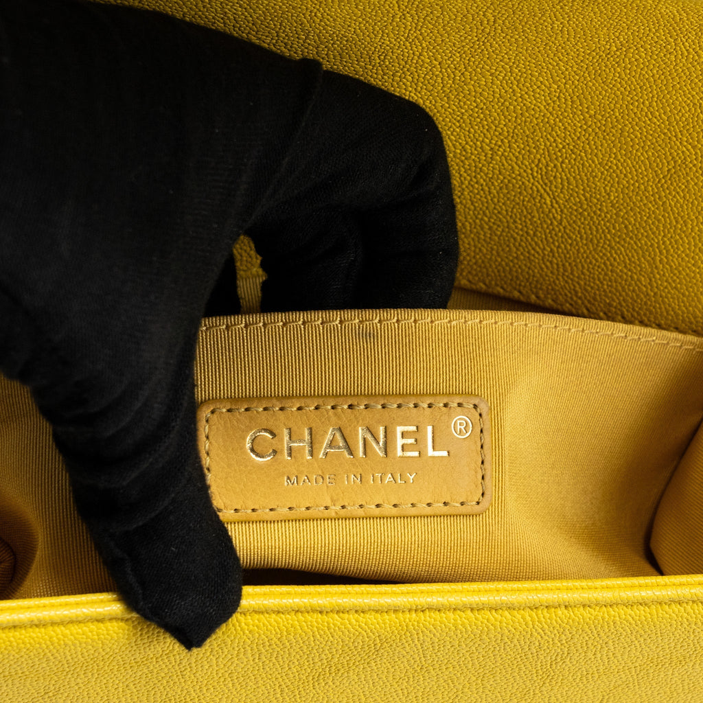 chanel-small-boy-bag-grain-calfskin-yellow-ghw