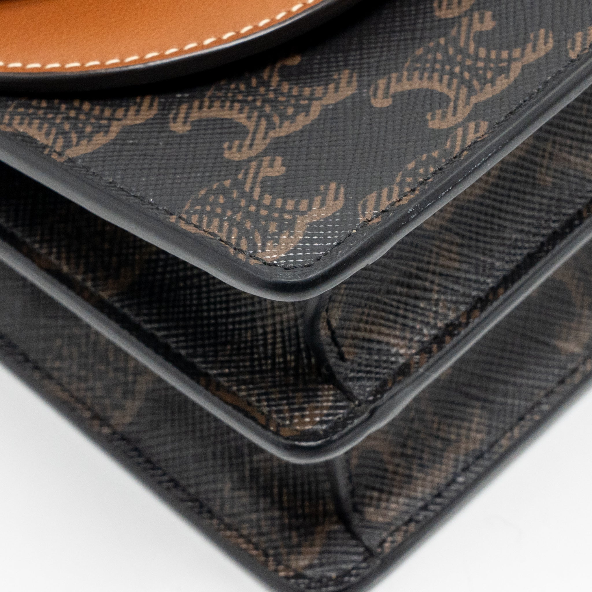 celine-wallet-on-strap-triomphe-canvas-smooth-lambskin-tan-ghw-7