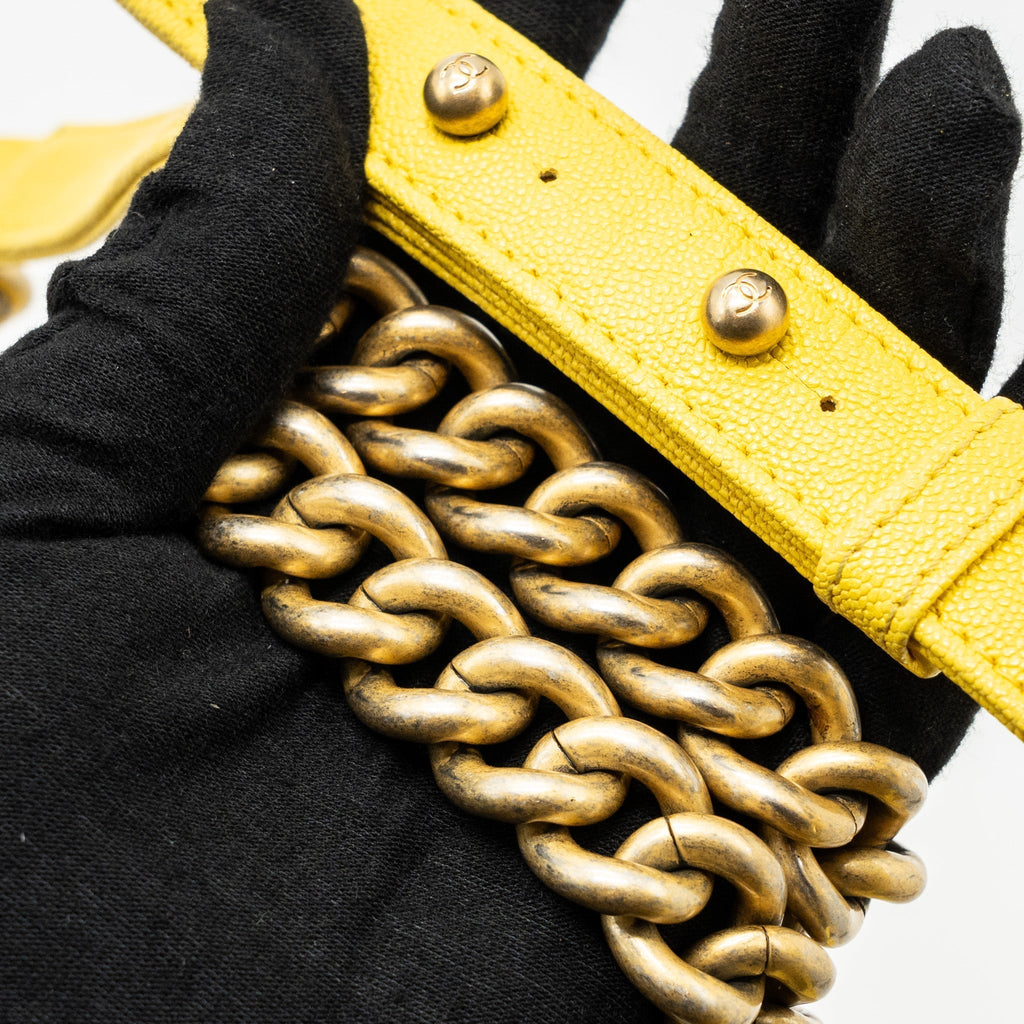 chanel-small-boy-bag-grain-calfskin-yellow-ghw