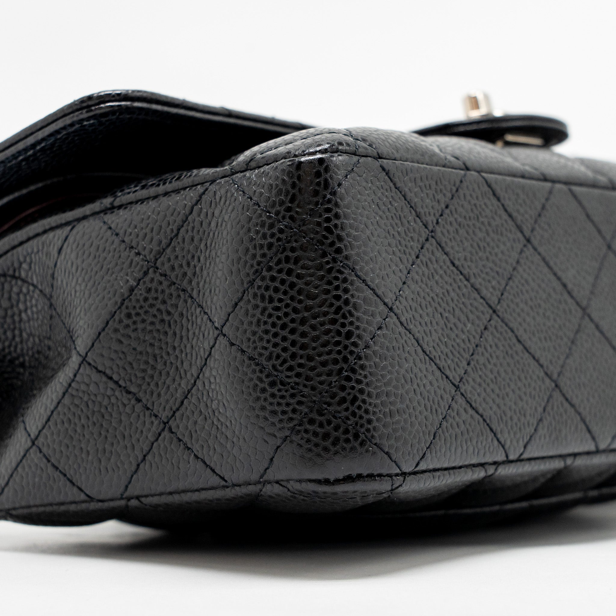 chanel-medium-classic-double-flap-bag-caviar-black-shw-12