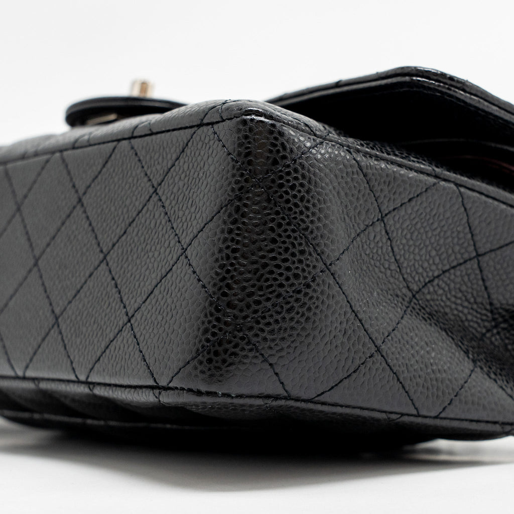 chanel-medium-classic-double-flap-bag-caviar-black-shw-12