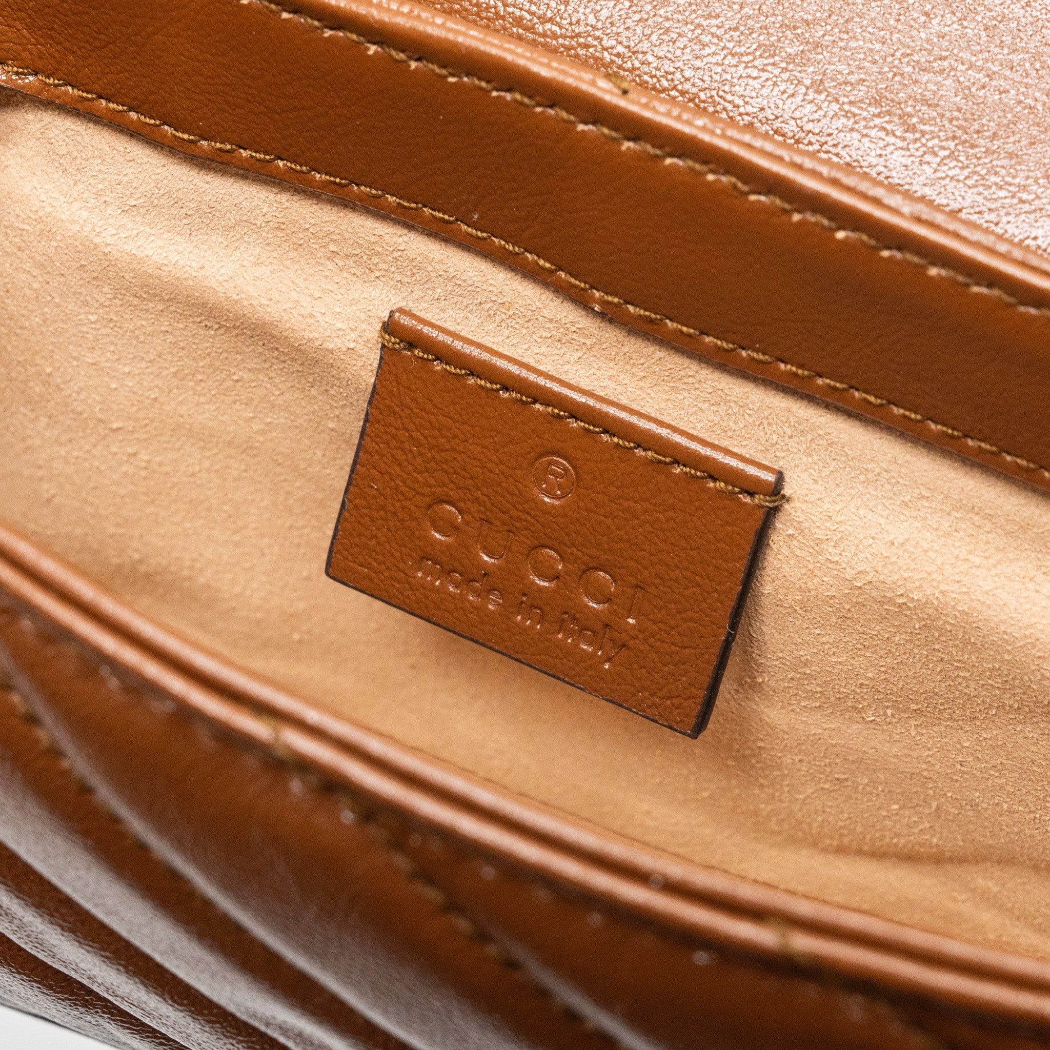 gucci-super-mini-gg-marmont-calfskin-caramel-ghw