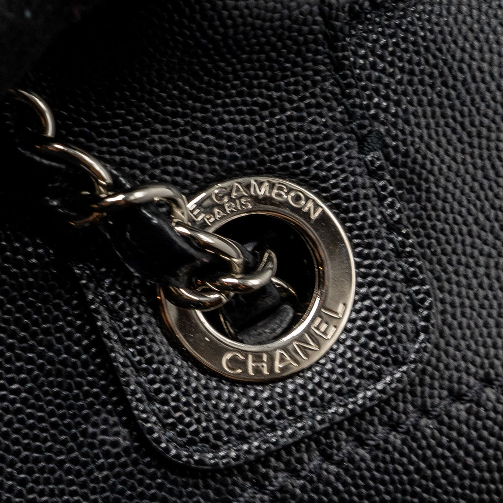 chanel-deauville-studded-tote-bag-caviar-black-shw