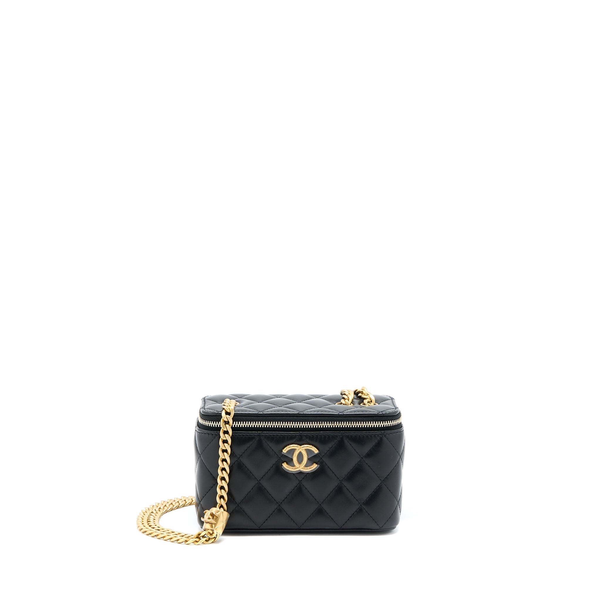 chanel-22k-gold-pillar-adjustable-chain-long-vanity-lambskin-black-ghw-microchip