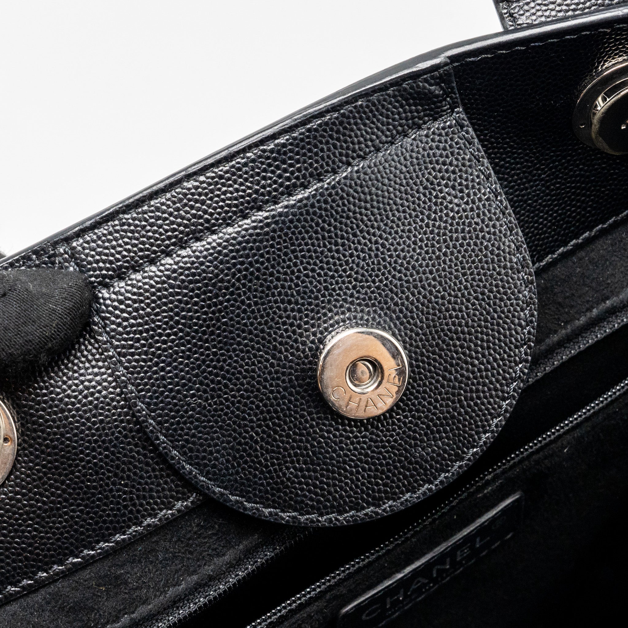 chanel-deauville-studded-tote-bag-caviar-black-shw