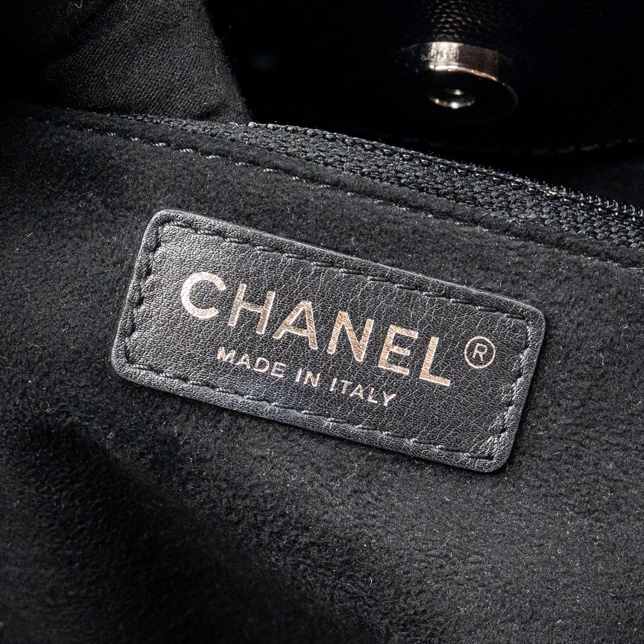 chanel-deauville-studded-tote-bag-caviar-black-shw