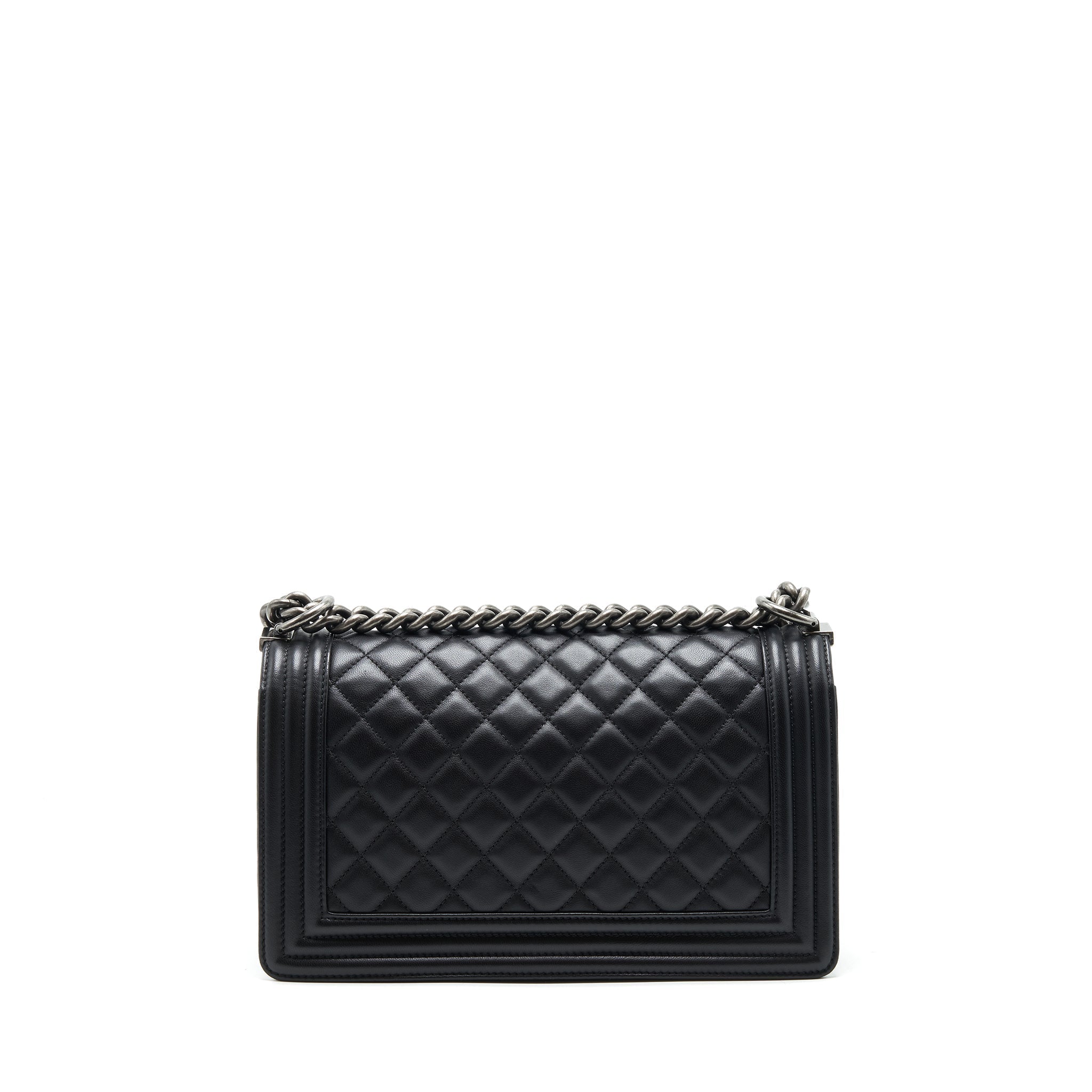 chanel-medium-boy-black-lambskin-ruthenium-hardware