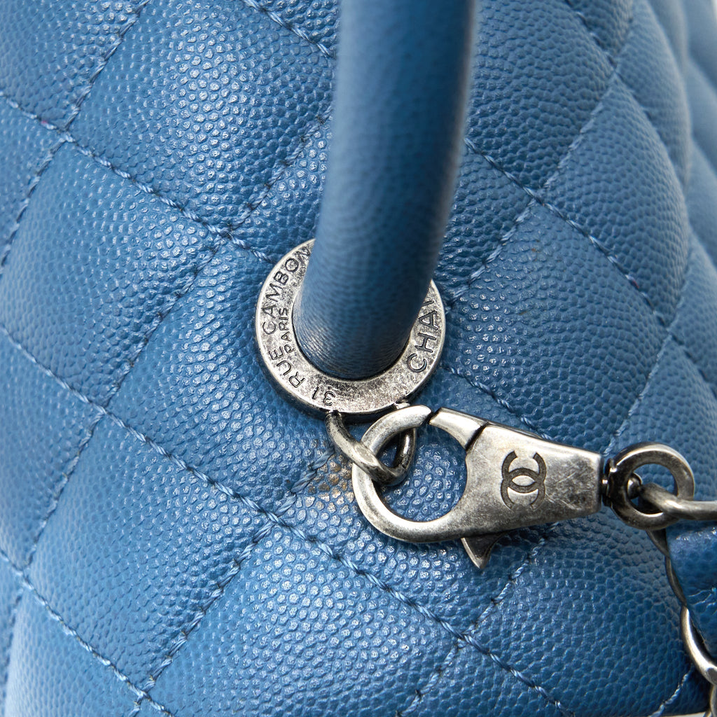 chanel-medium-coco-handle-caviar-blue-ruthenium-hardware