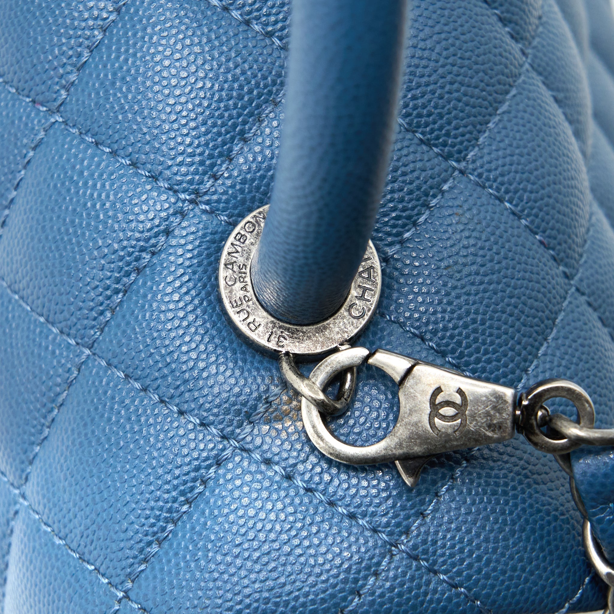 chanel-medium-coco-handle-caviar-blue-ruthenium-hardware