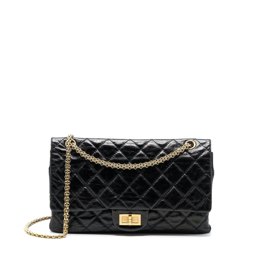 chanel-2-55-reissue-227-shiny-aged-calfskin-black-ghw