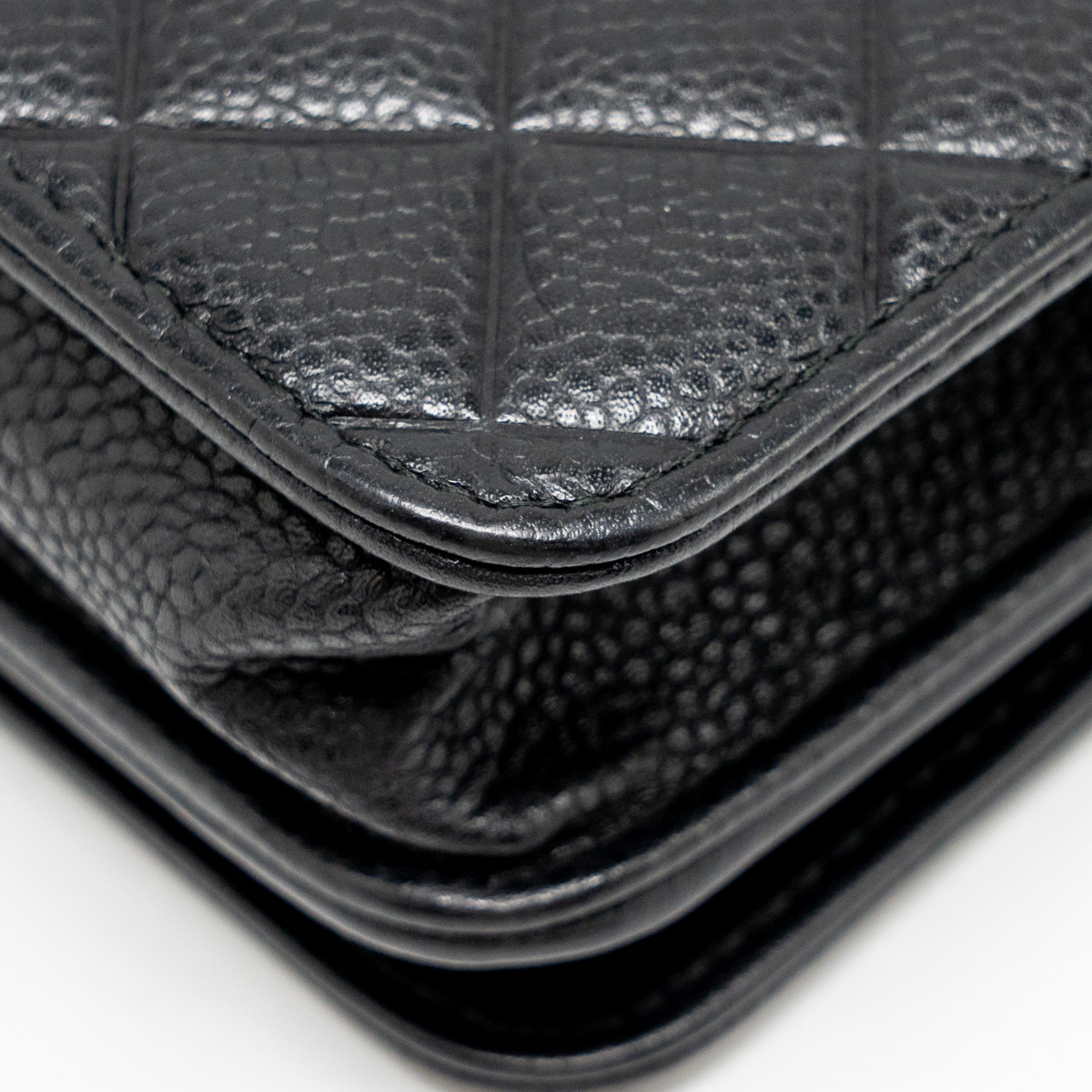 chanel-quilted-diamond-cc-logo-wallet-on-chain-caviar-black-shw