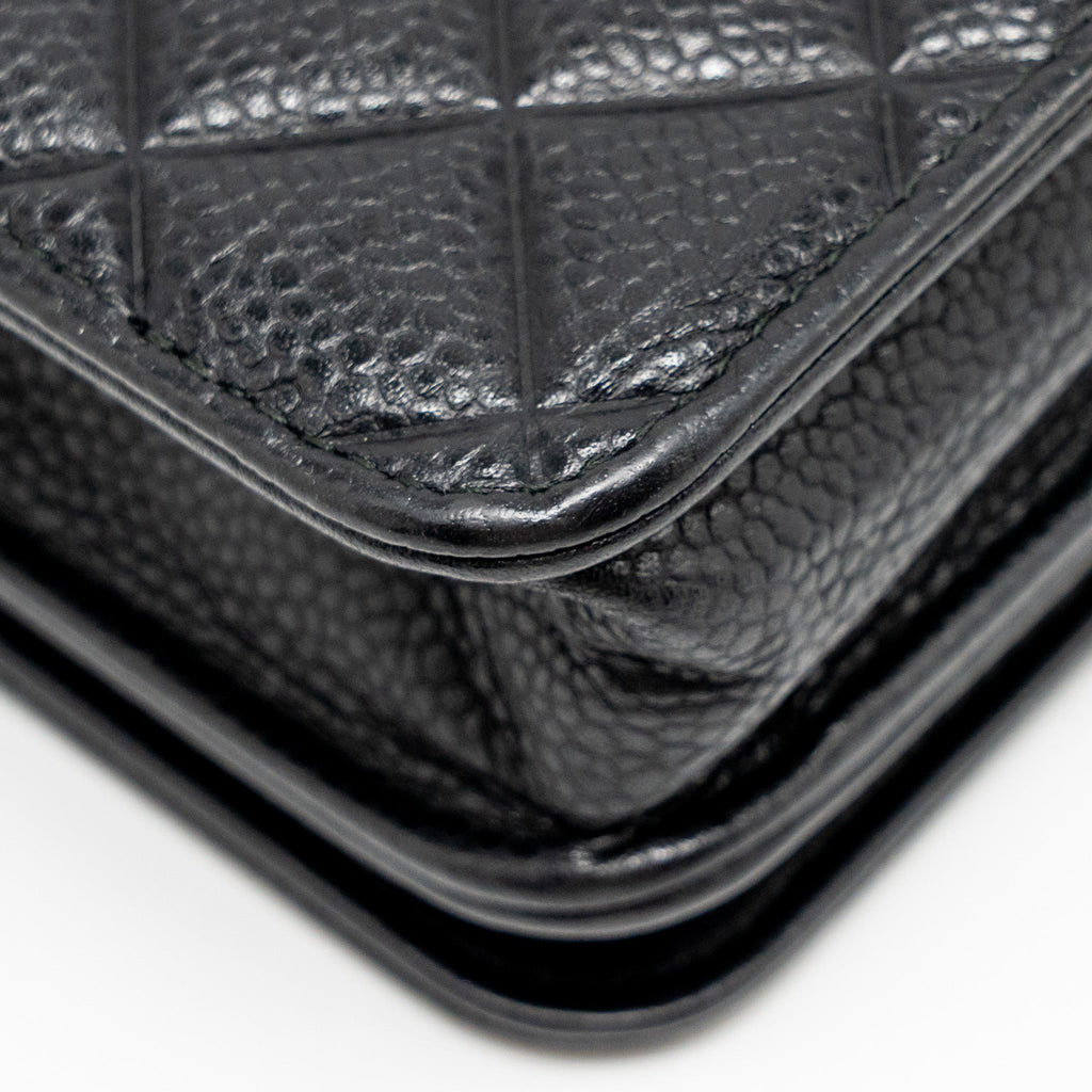 chanel-quilted-diamond-cc-logo-wallet-on-chain-caviar-black-shw