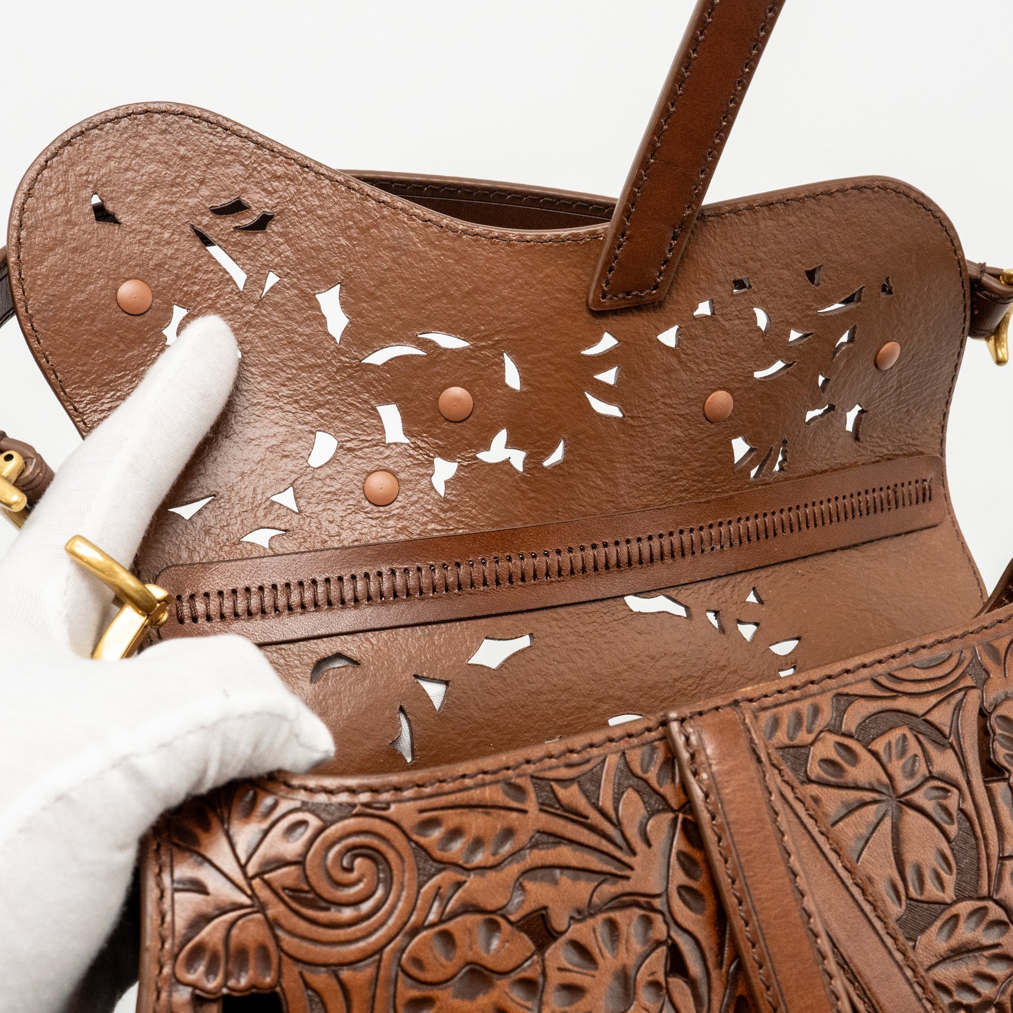 dior-medium-saddle-bag-laser-cut-floral-calfskin-brown-ghw