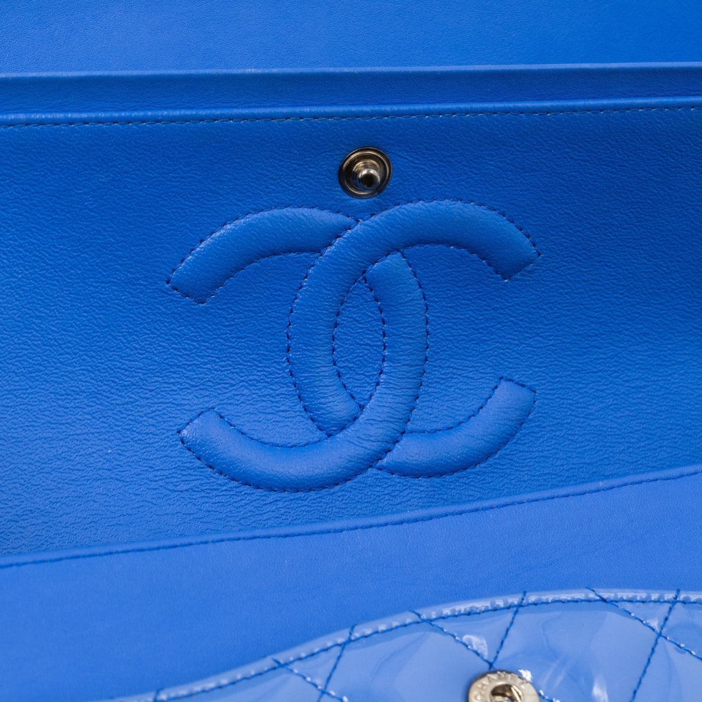 chanel-medium-class-double-flap-bag-patent-calfskin-light-blue-shw