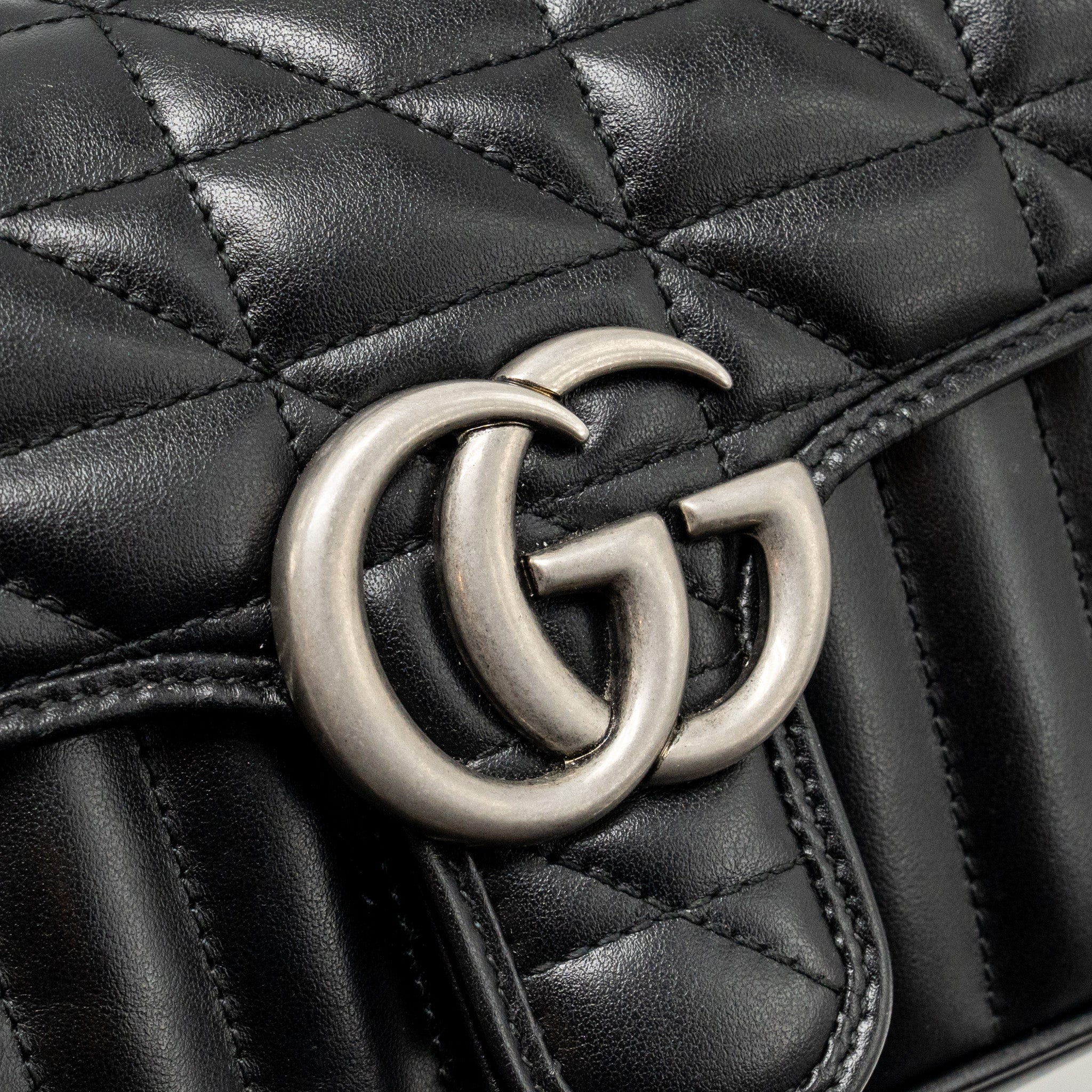 gucci-mini-gg-marmont-shoulder-bag-calfskin-black-shw