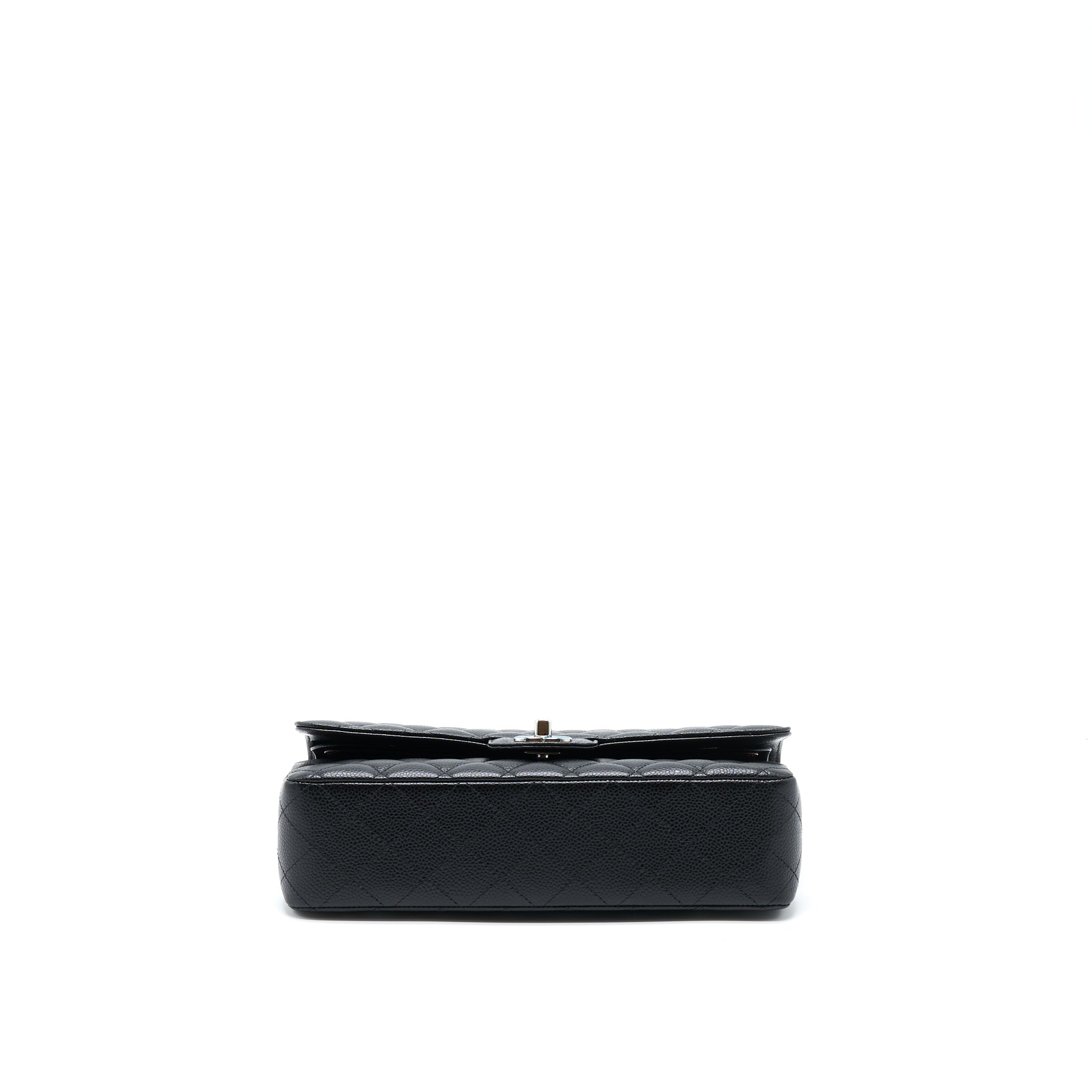 chanel-classic-double-flap-bag-caviar-black-shw