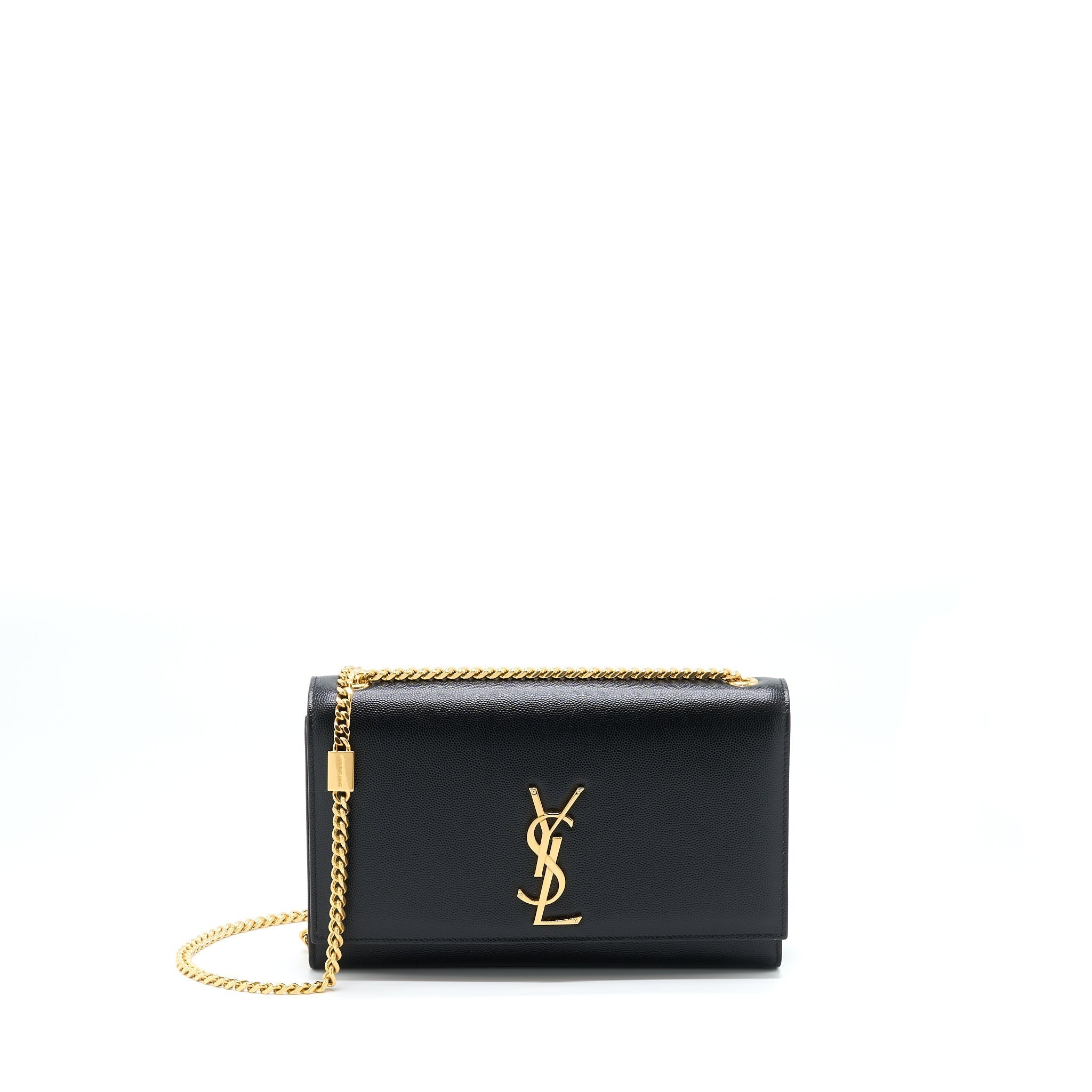 saint-laurent-ysl-medium-kate-bag-grained-calfskin-black-ghw
