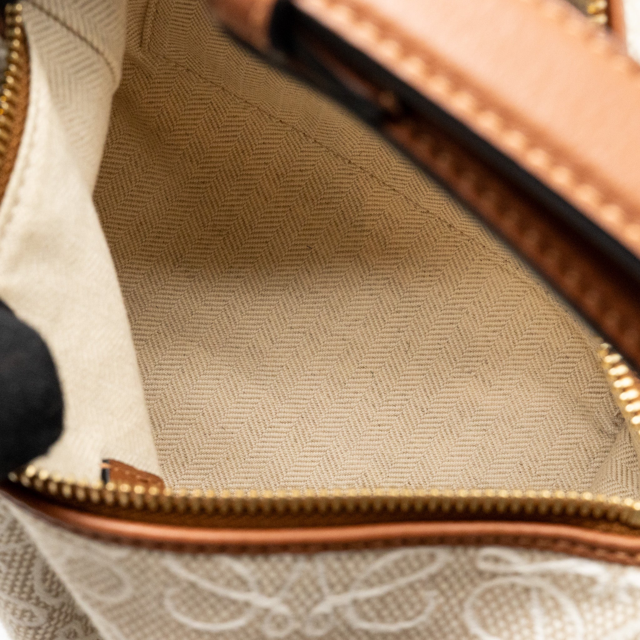 loewe-small-cubi-bag-anagram-jacquard-calfskin-beige-brown-ghw-1