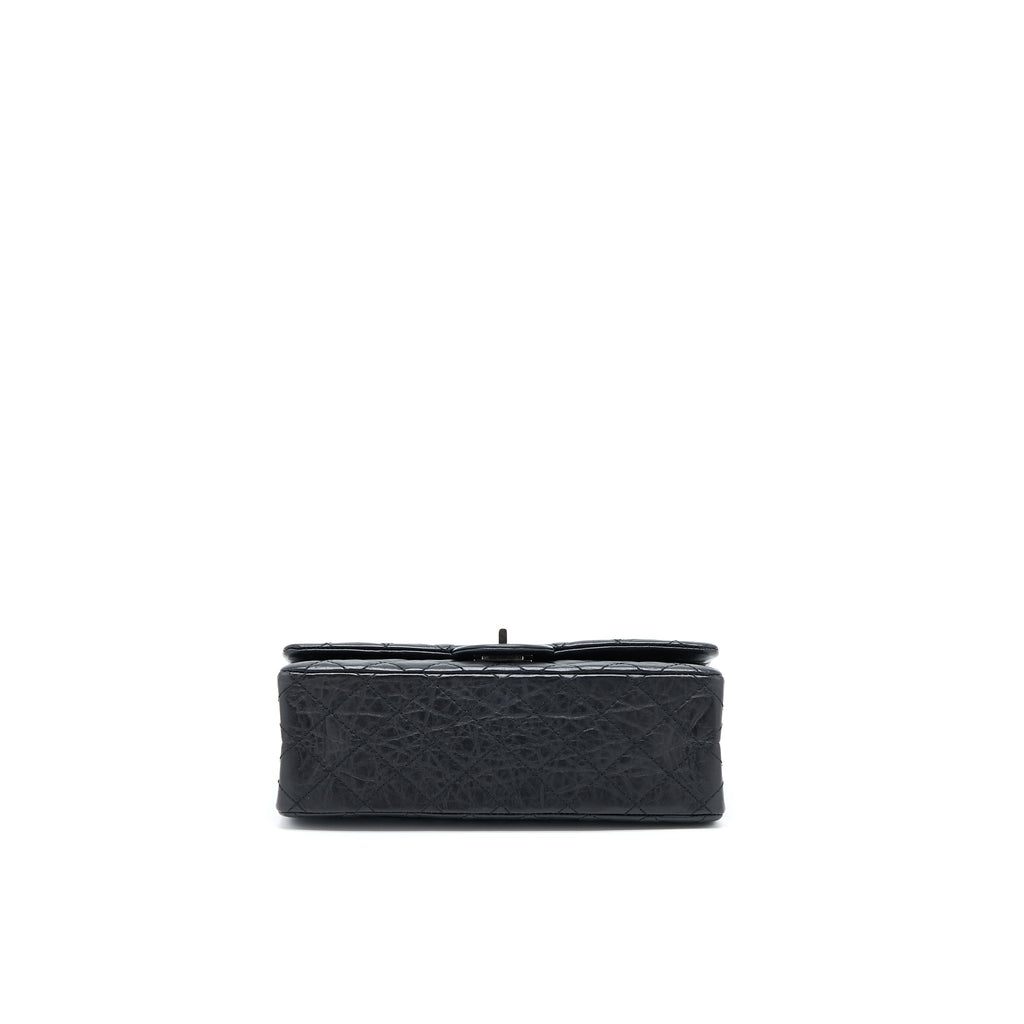 chanel-small-2-55-255-double-flap-bag-calfskin-black-ruthenium-shw