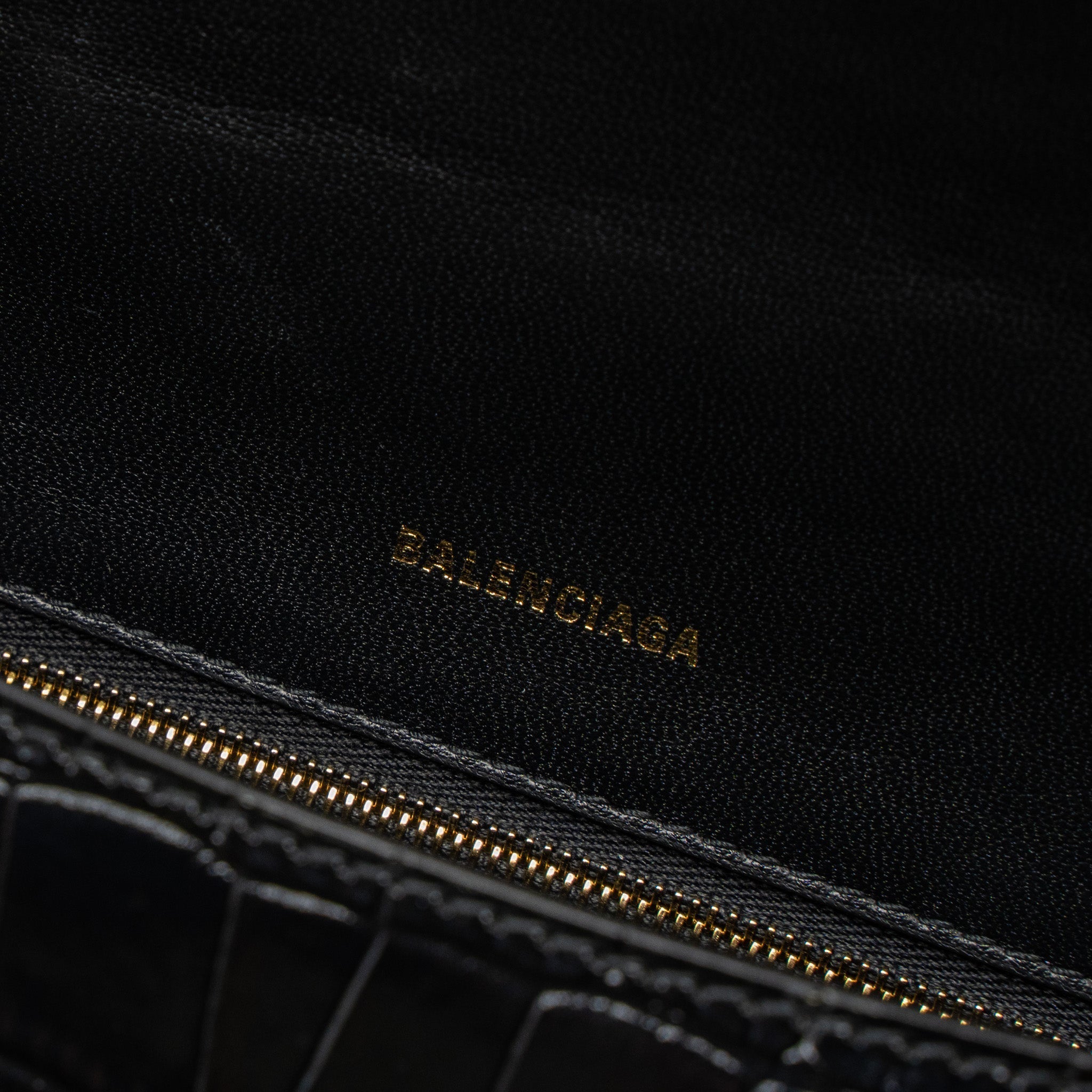 balenciaga-small-hourglass-bag-croc-embossed-leather-black-ghw