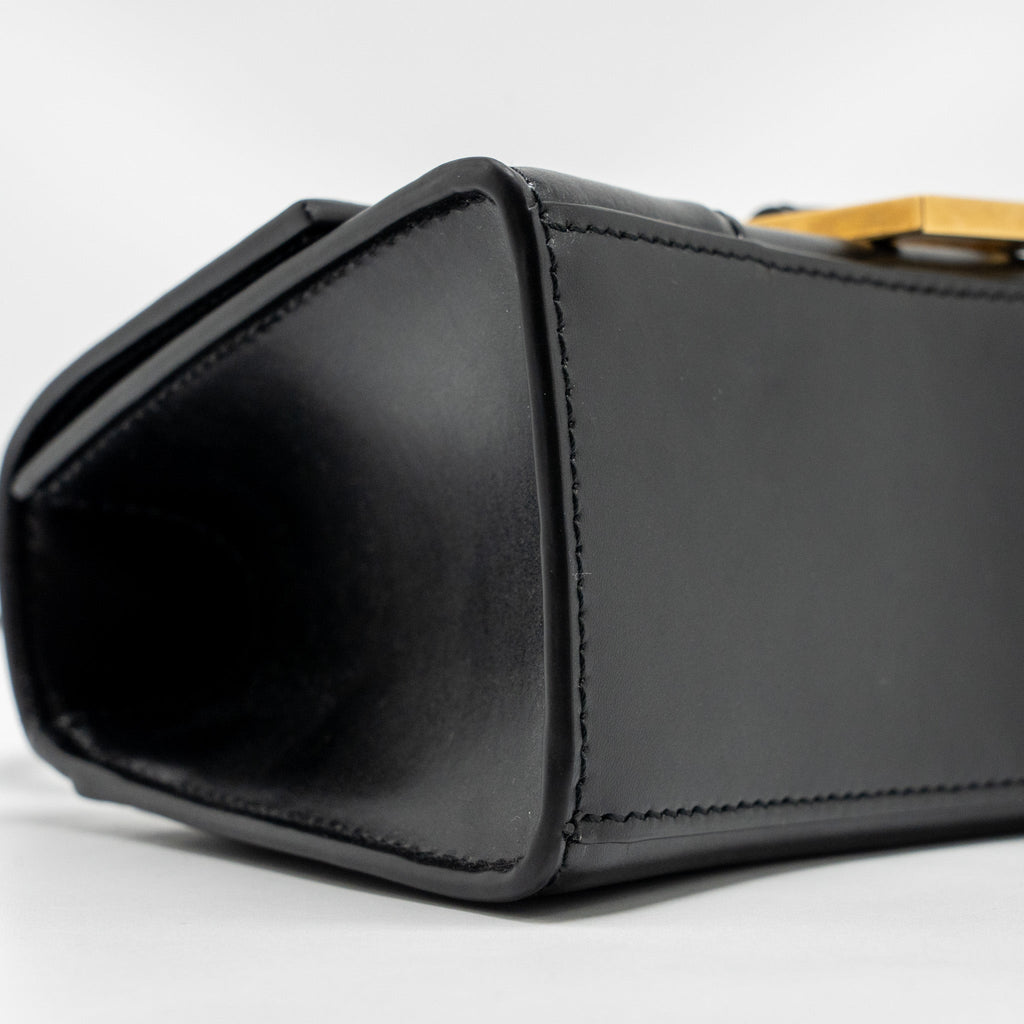 balenciaga-small-hourglass-bag-calfskin-black-ghw-1