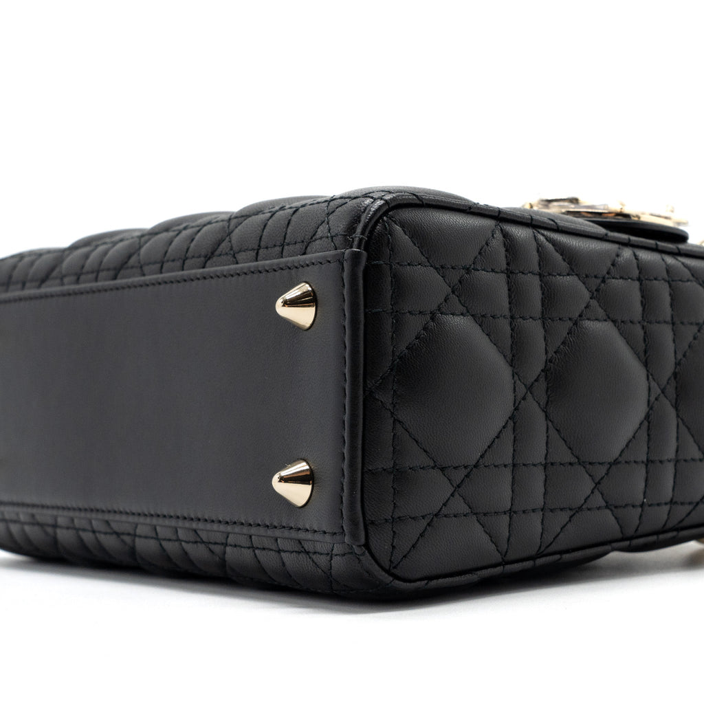 dior-small-lady-dior-lambskin-black-lghw-1