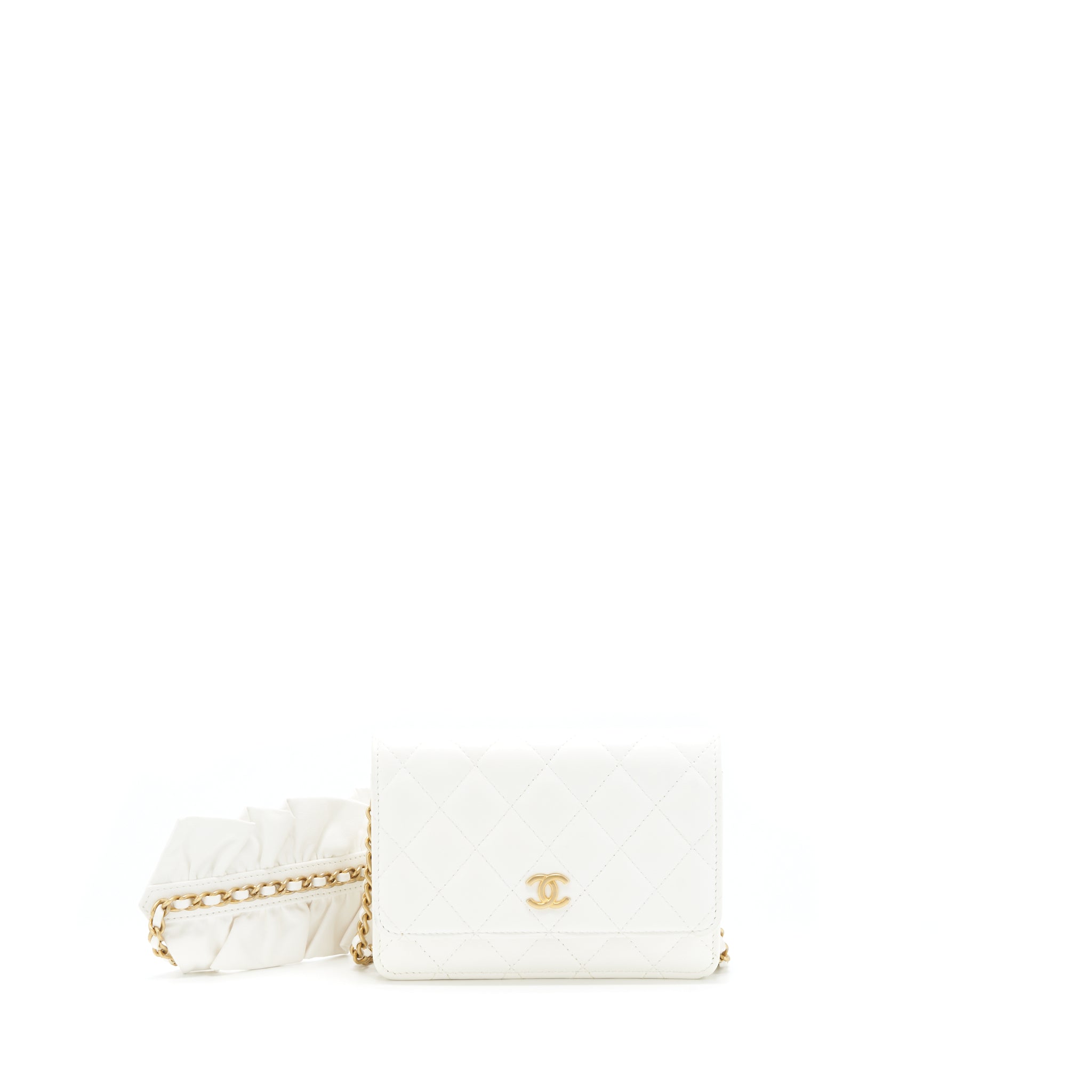 chanel-small-wallet-on-chain-with-ribbon-chain-lambskin-white-ghw