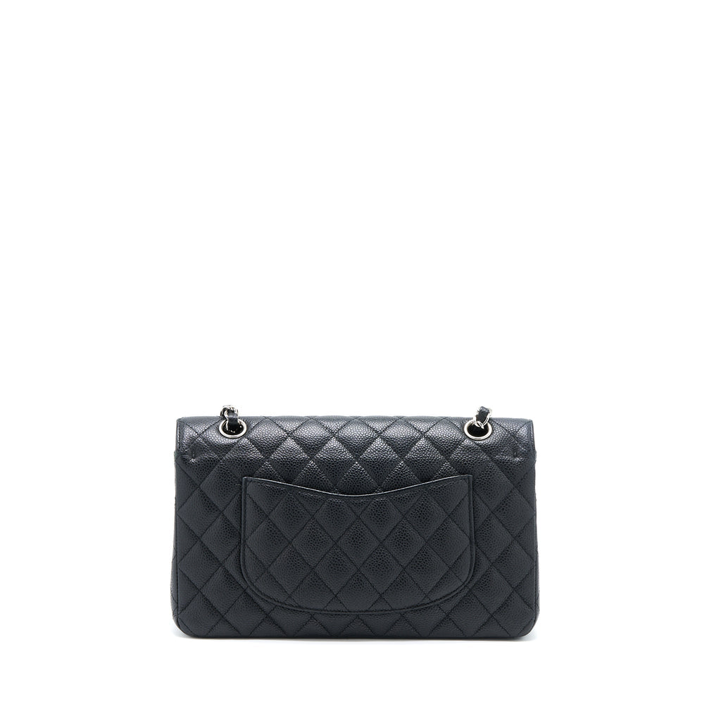 chanel-medium-classic-double-flap-bag-caviar-black-shw
