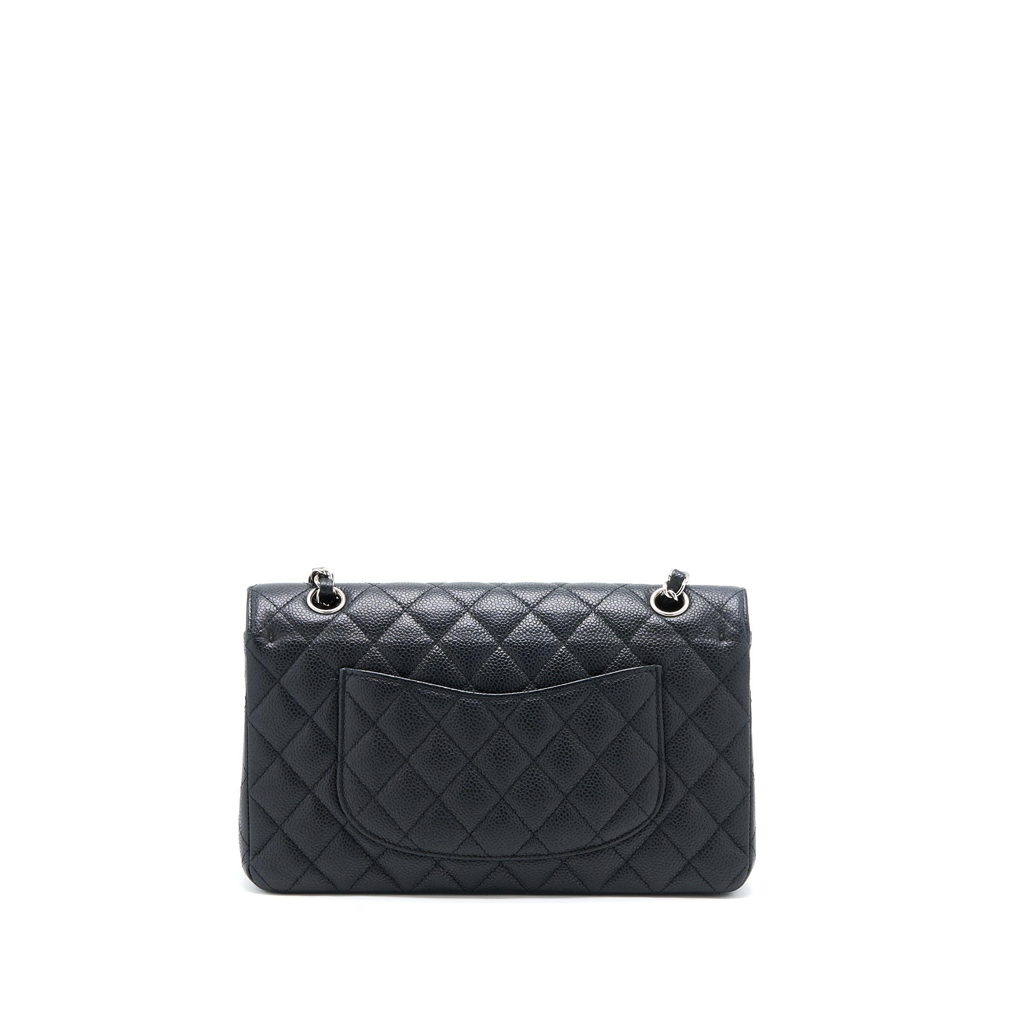 chanel-medium-classic-double-flap-bag-caviar-black-shw