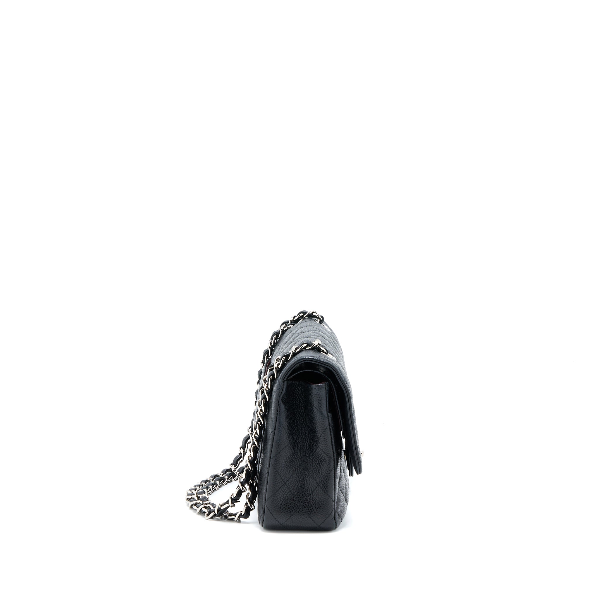 chanel-medium-classic-double-flap-bag-caviar-black-shw