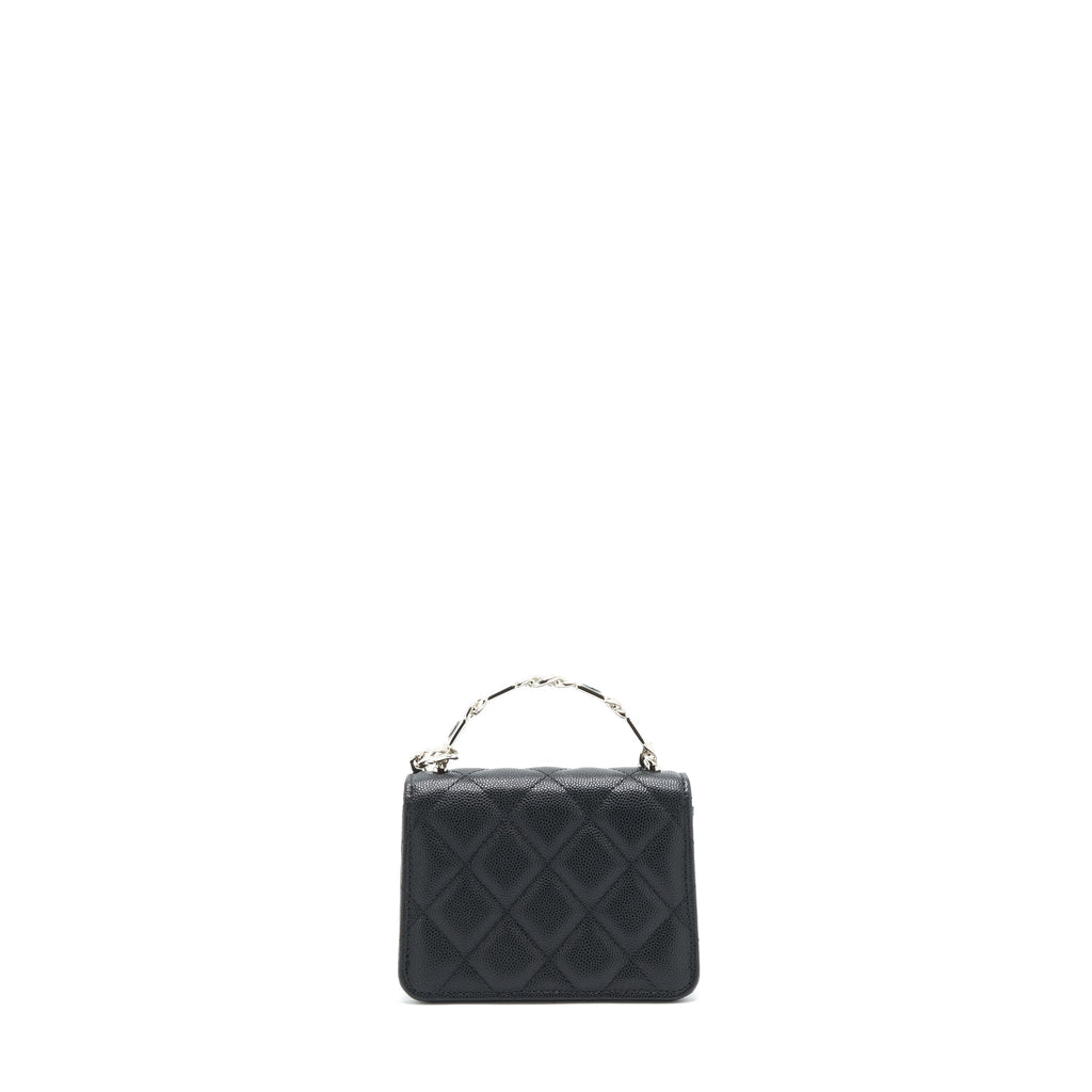 chanel-22s-giant-chain-top-handle-mini-flap-bag-caviar-black-shw