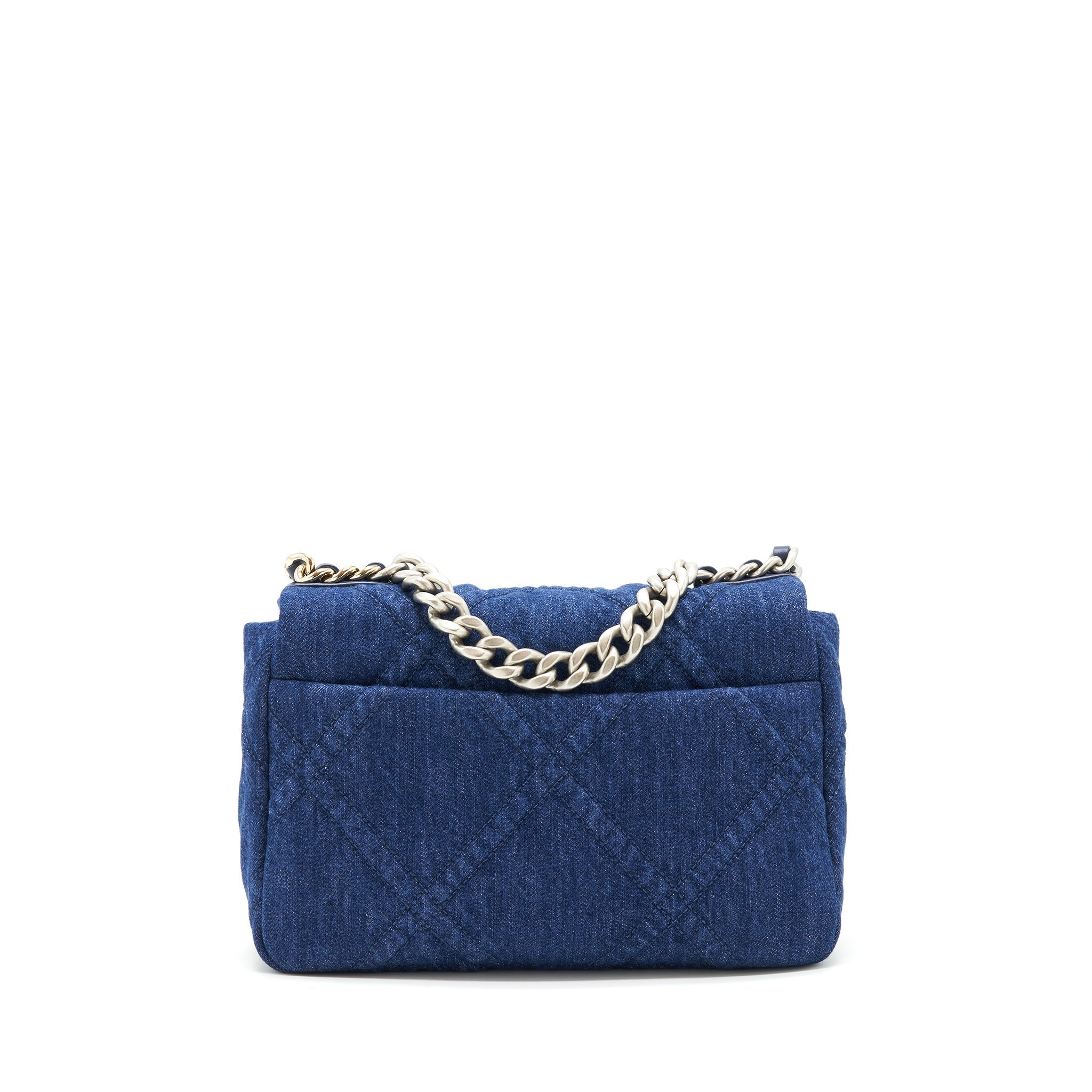 chanel-22p-small-19-bag-denim-blue-with-gold-and-silver-hardware