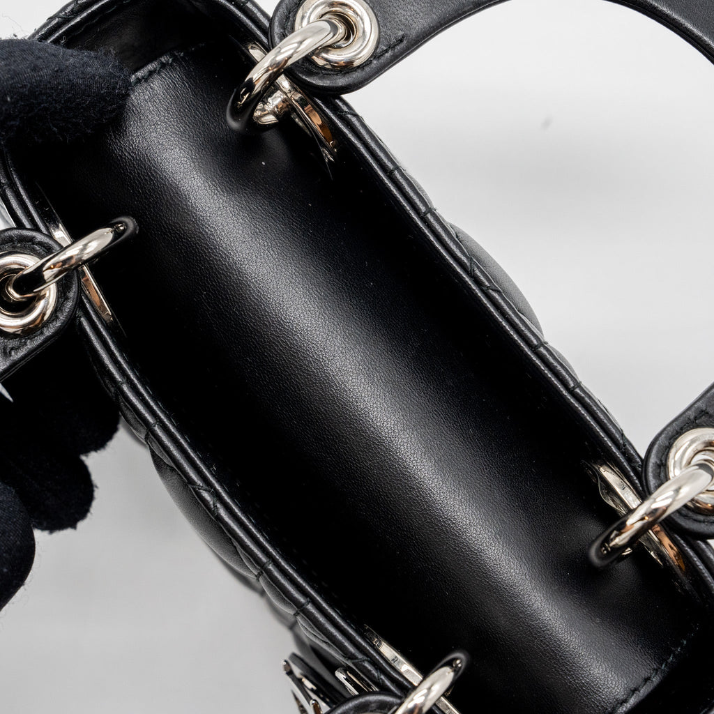 dior-mini-lady-dior-lambskin-black-shw-2