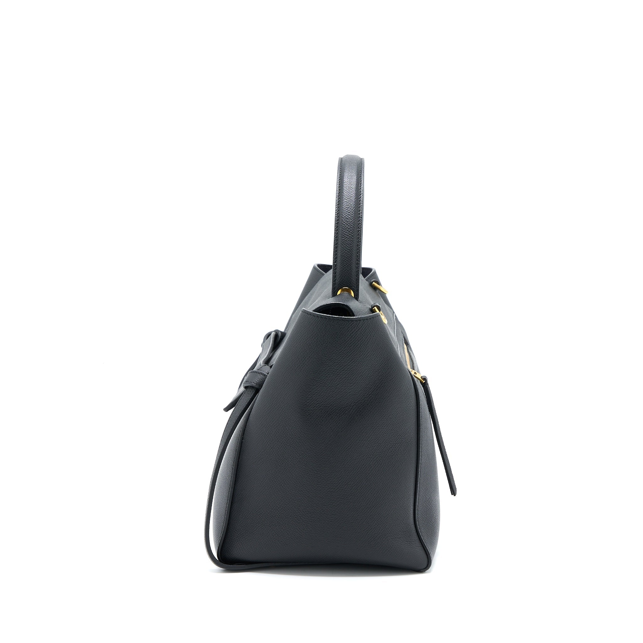 celine-mini-belt-bag-grained-calfskin-black-ghw-2