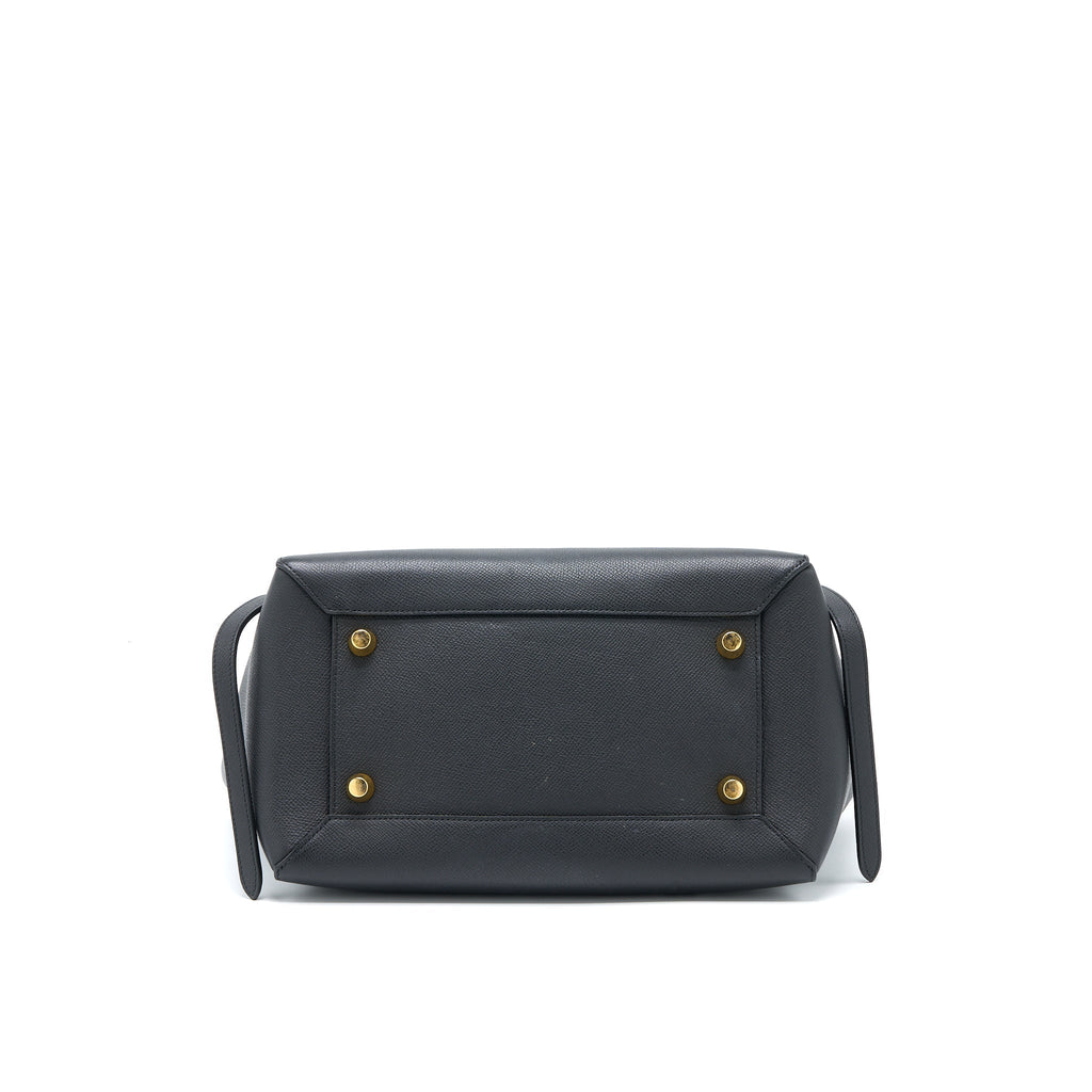 celine-mini-belt-bag-grained-calfskin-black-ghw-2