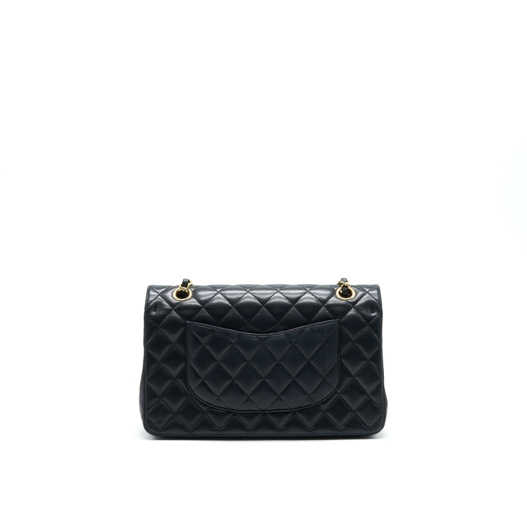 chanel-classic-double-flap-bag-lambskin-medium-black-ghw-serial-19