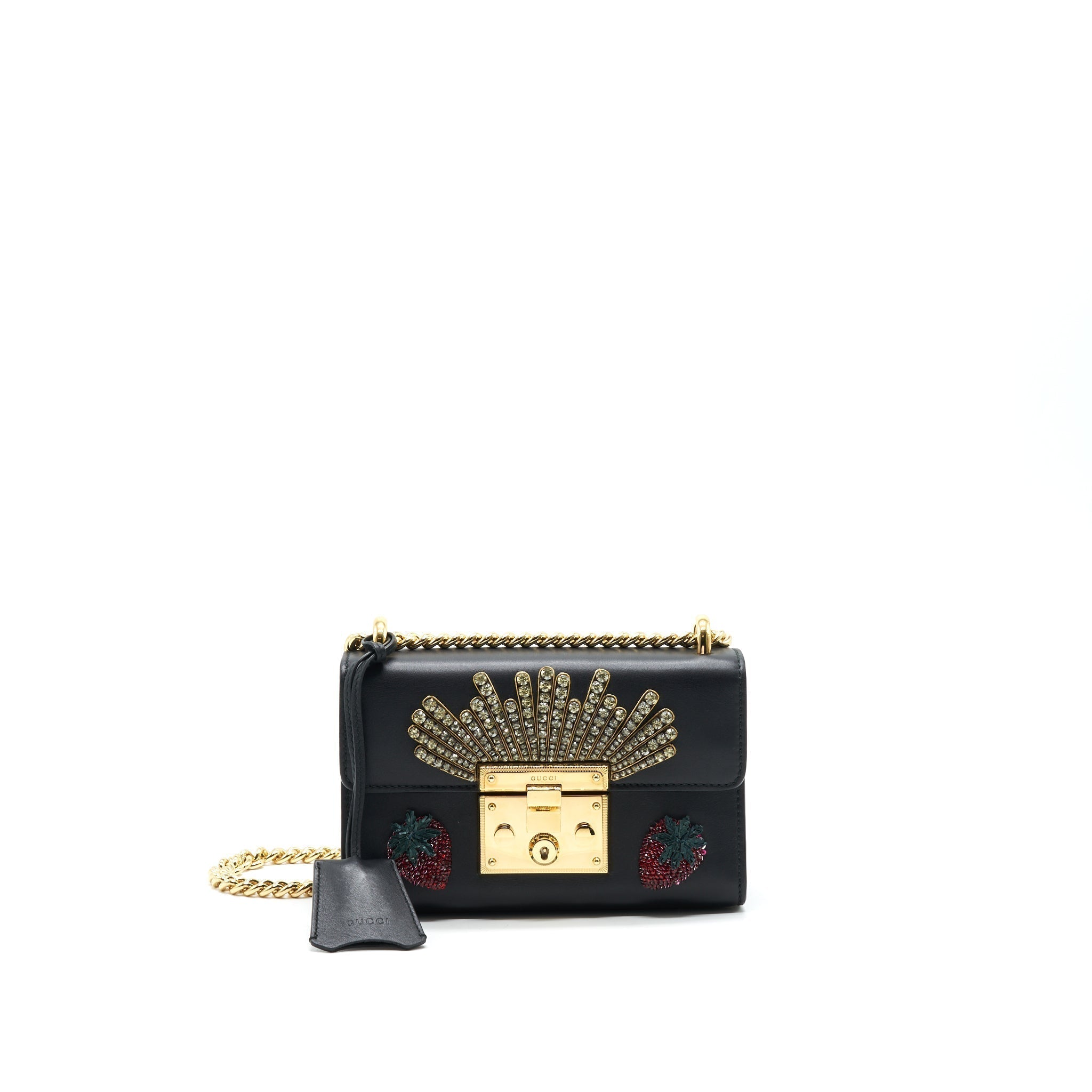 gucci-limited-edition-padlock-chain-bag-black-1