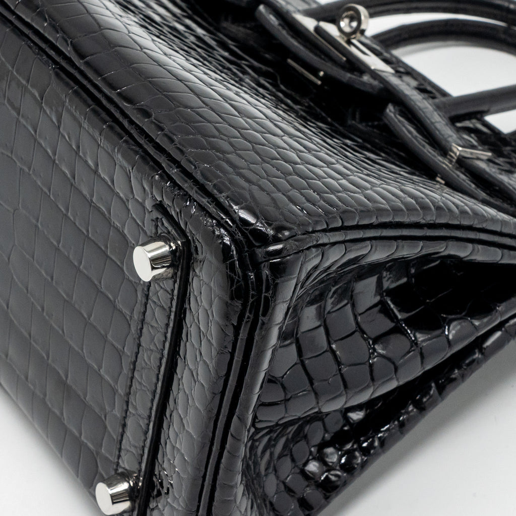 hermes-birkin-25-shiny-crocodile-porosus-black-shw-stamp-z