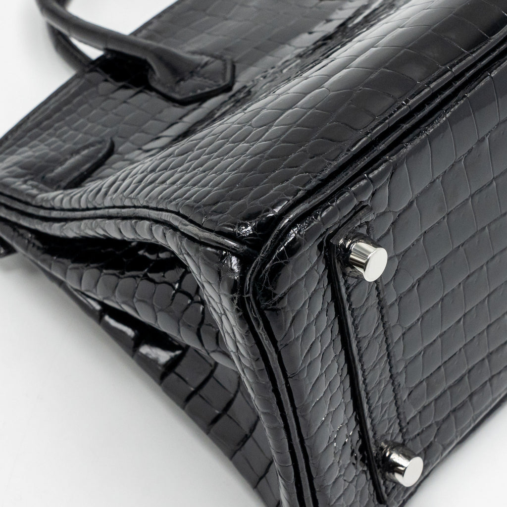 hermes-birkin-25-shiny-crocodile-porosus-black-shw-stamp-z