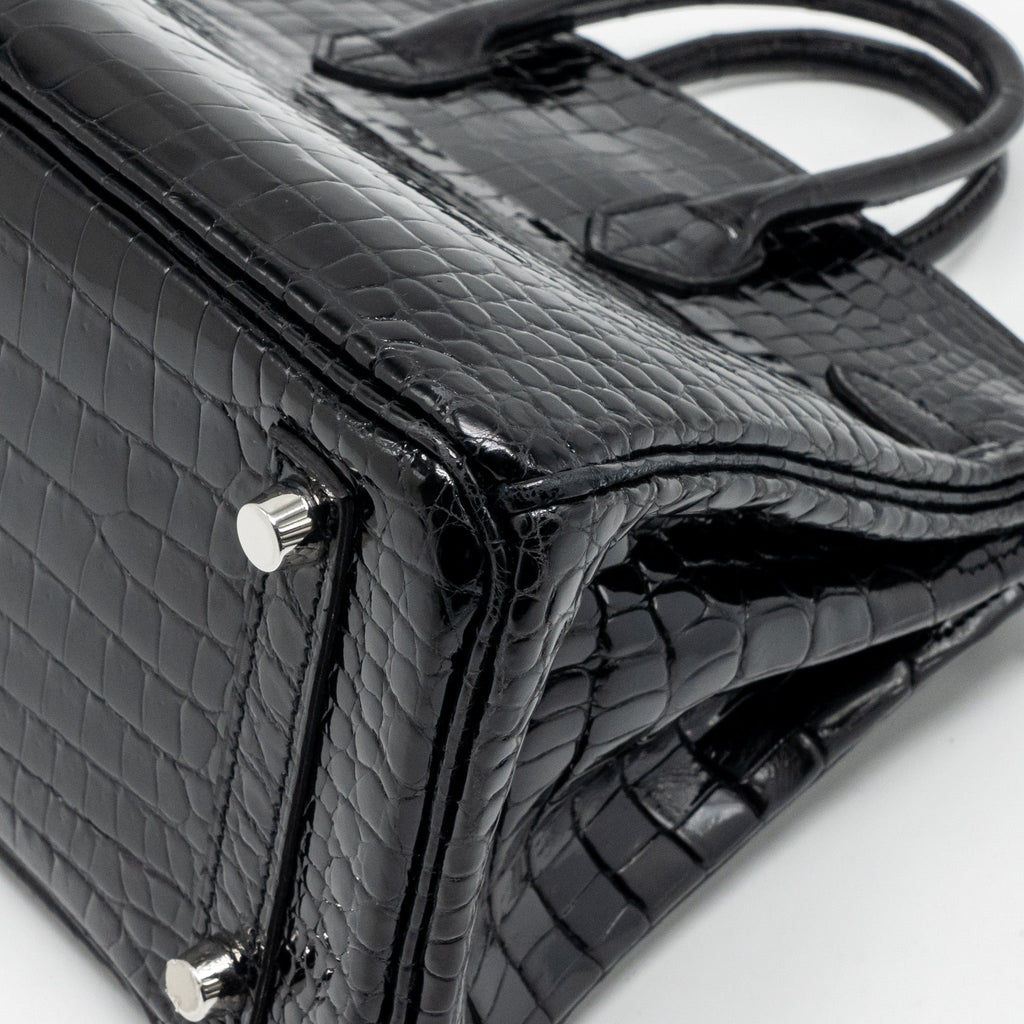 hermes-birkin-25-shiny-crocodile-porosus-black-shw-stamp-z