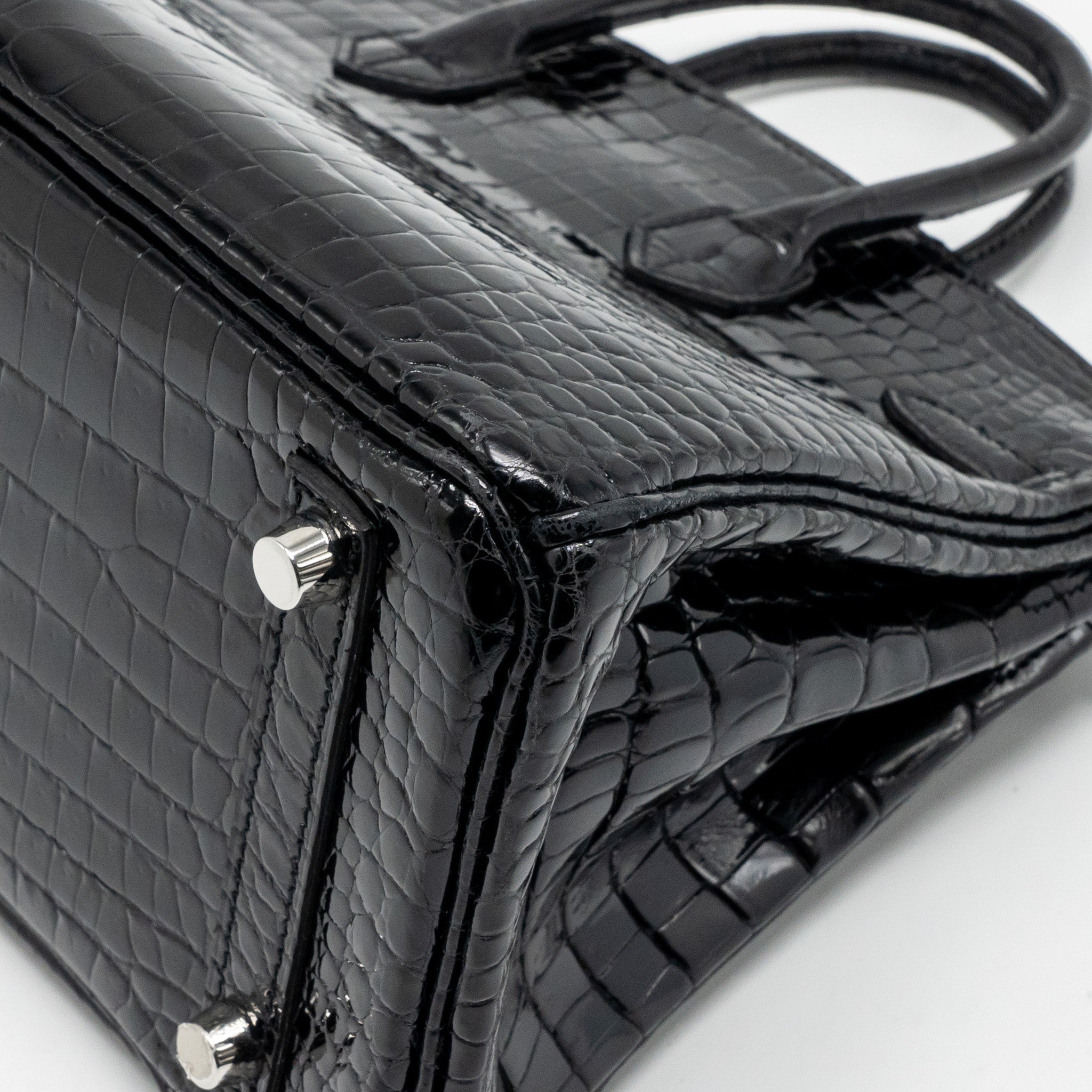 hermes-birkin-25-shiny-crocodile-porosus-black-shw-stamp-z