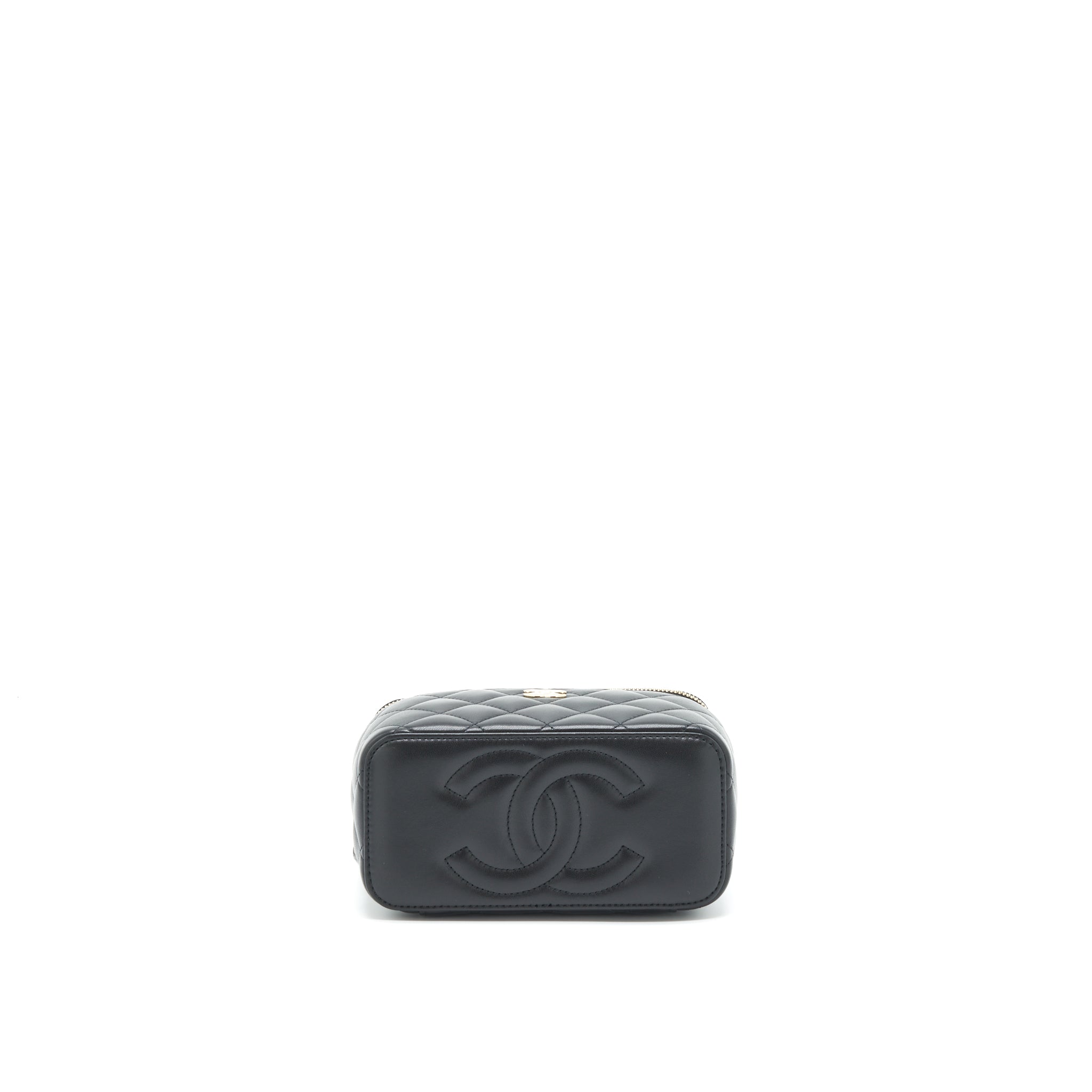 copy-of-chanel-22a-mini-handle-long-vanity-with-chain-lambskin-black-lghw-new-hologram-sticker