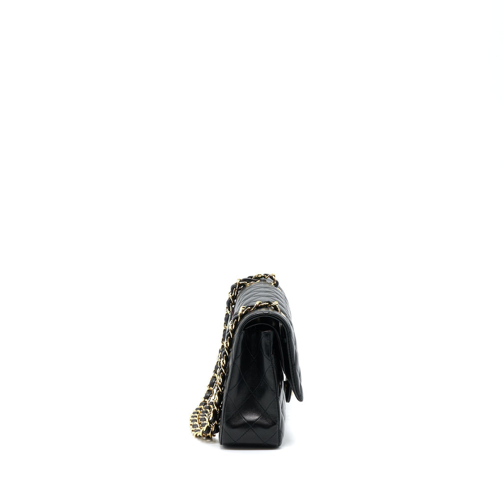 chanel-classic-double-flap-bag-lambskin-black-ghw