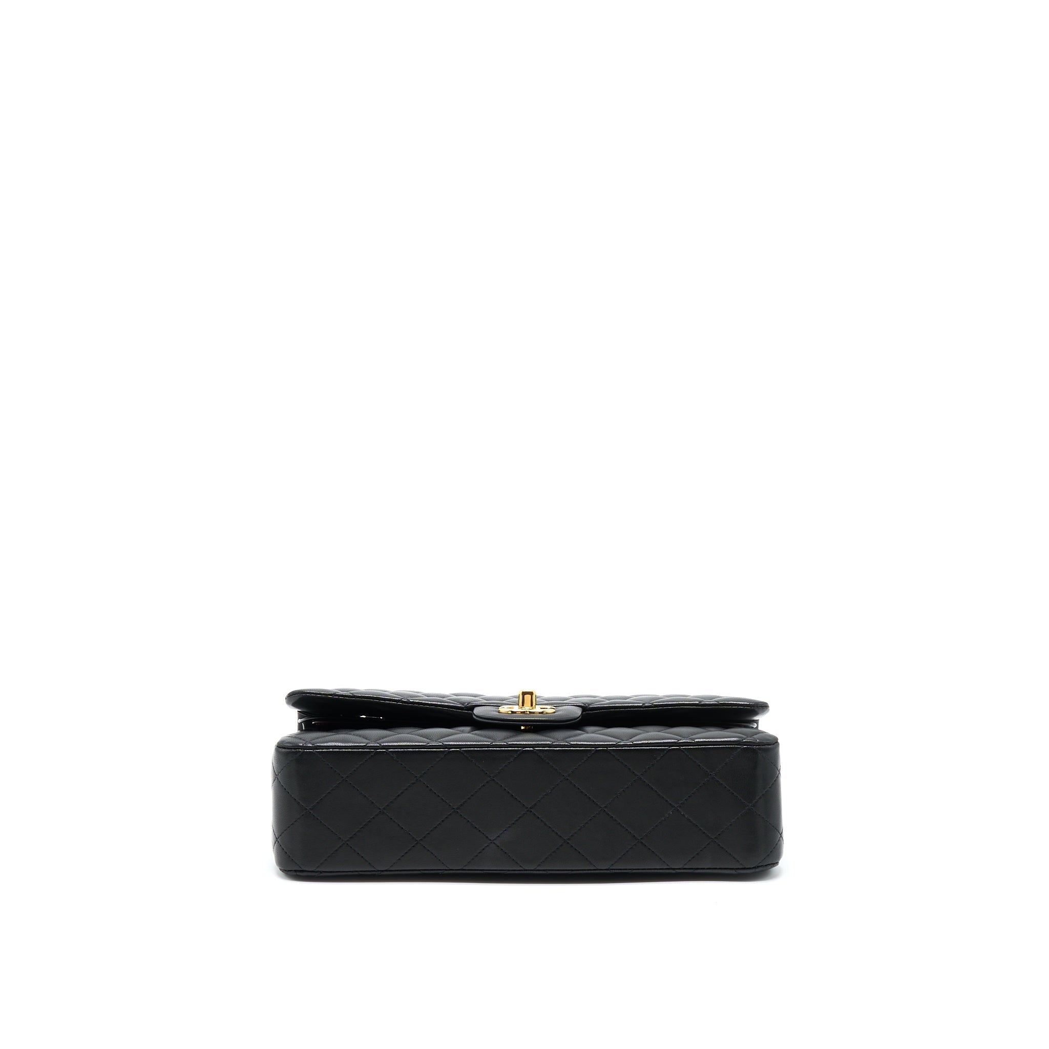 chanel-classic-double-flap-bag-lambskin-black-ghw
