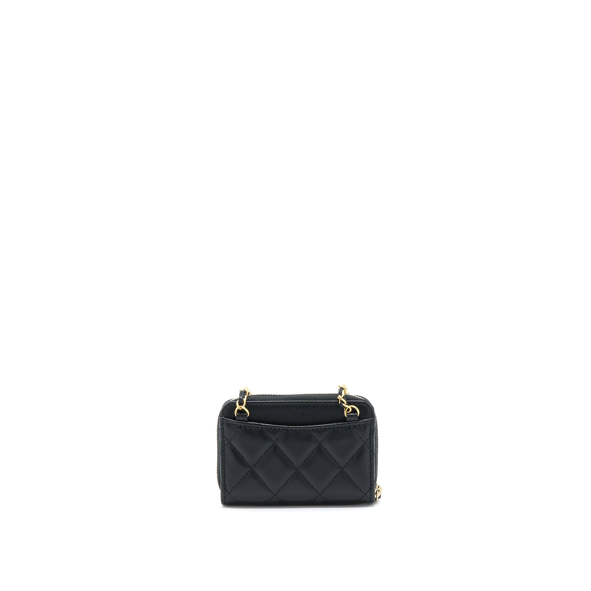 chanel-22c-pearl-crush-card-holder-with-chain-black-ghw