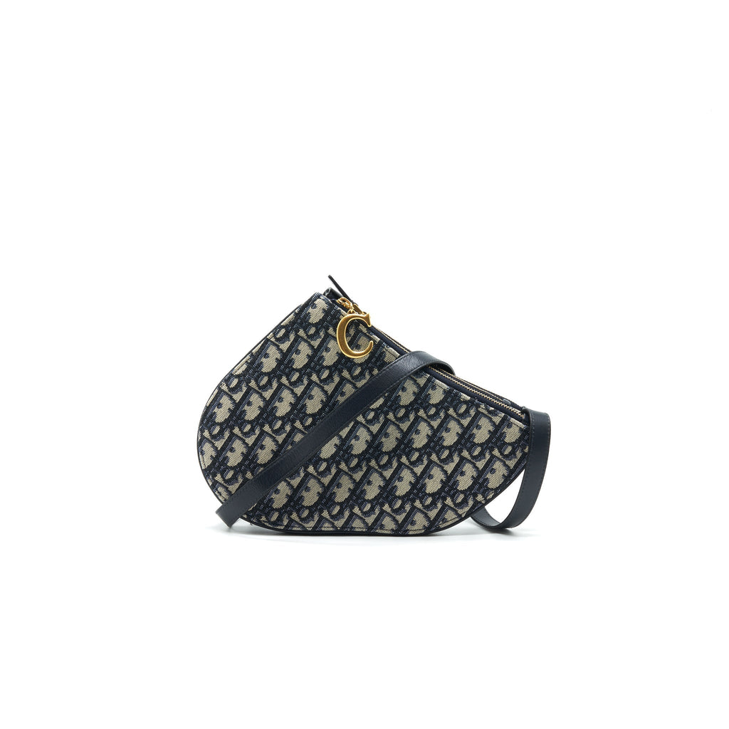 christian-dior-saddle-pouch-navy