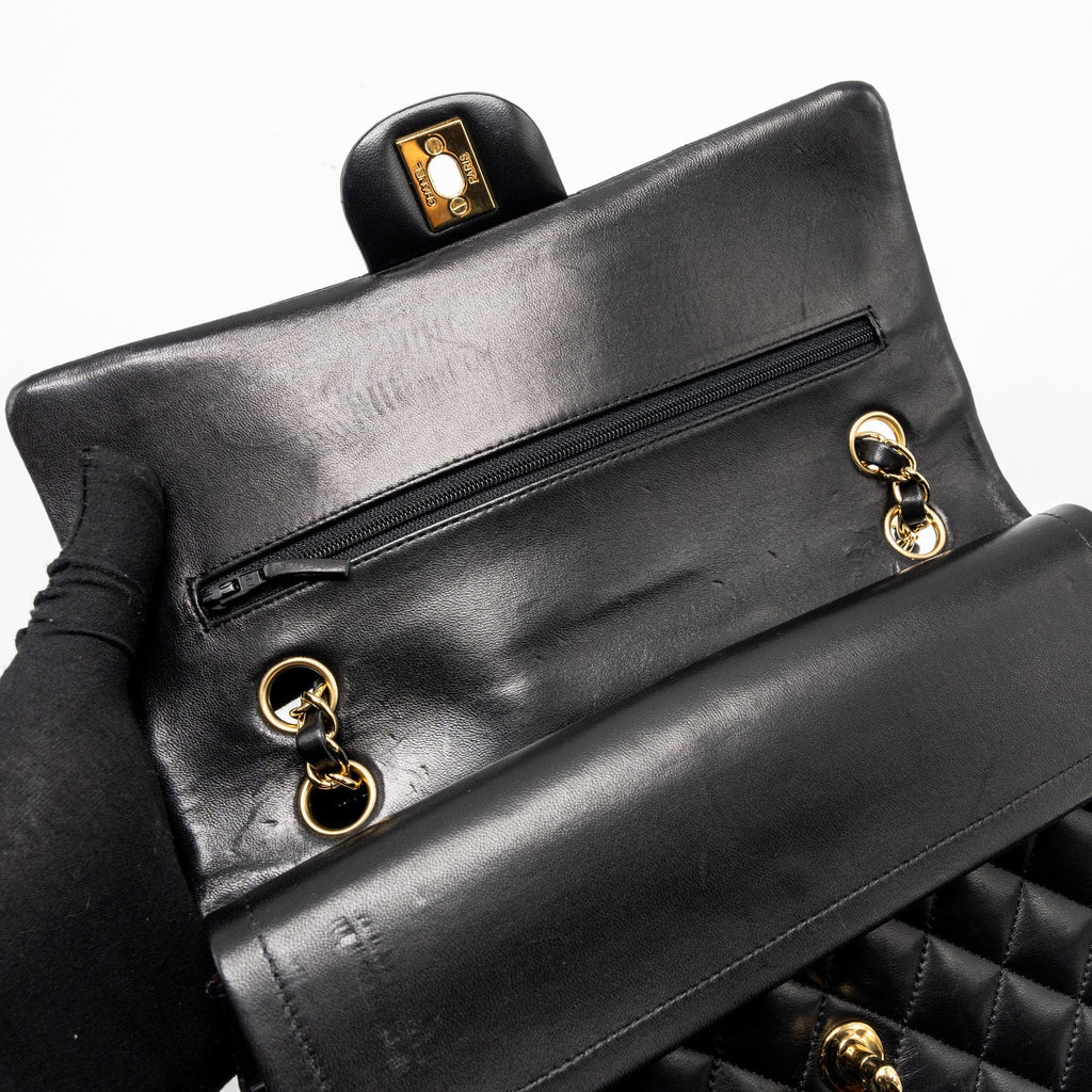 chanel-medium-classic-double-flap-bag-lambskin-black-ghw-copy-1