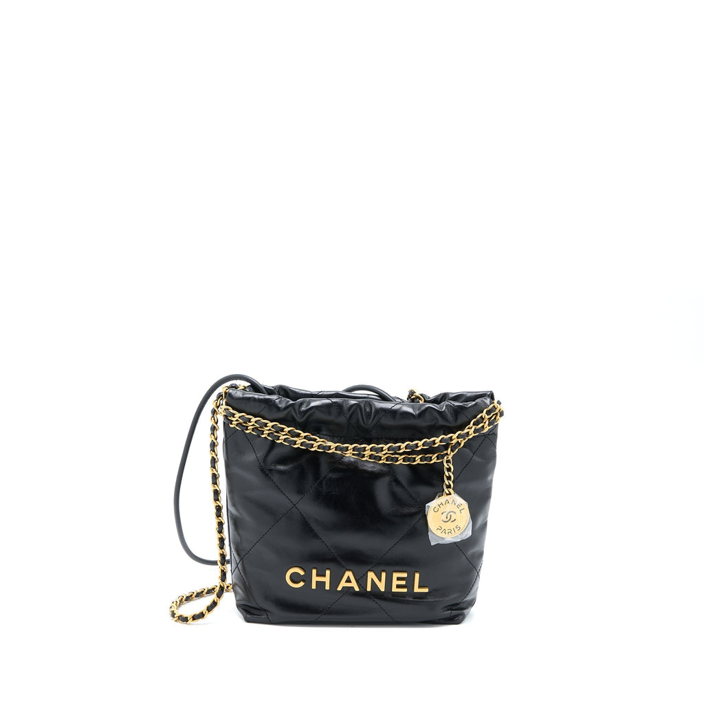 chanel-mini-22-bag-shiny-calfskin-black-brushed-ghw-microchip
