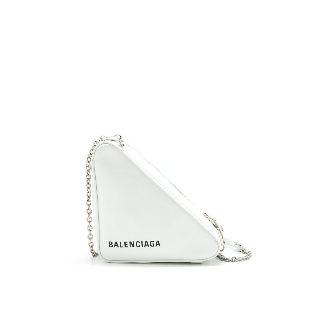 balenciaga-triangle-mini-chain-crossbody-bag-white